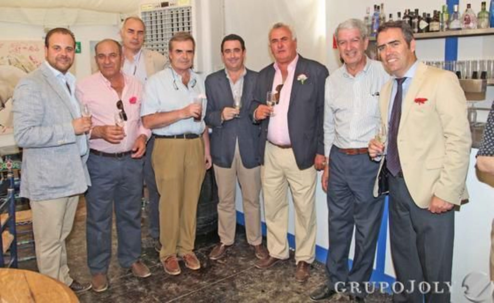 Salvador Espinosa, Gonzalo Monges, José Manuel Amador, Juan Carlos Barroso, José Antonio Vega, Eloy Marín y Juan Díaz. 

Foto: Vanesa Lobo
