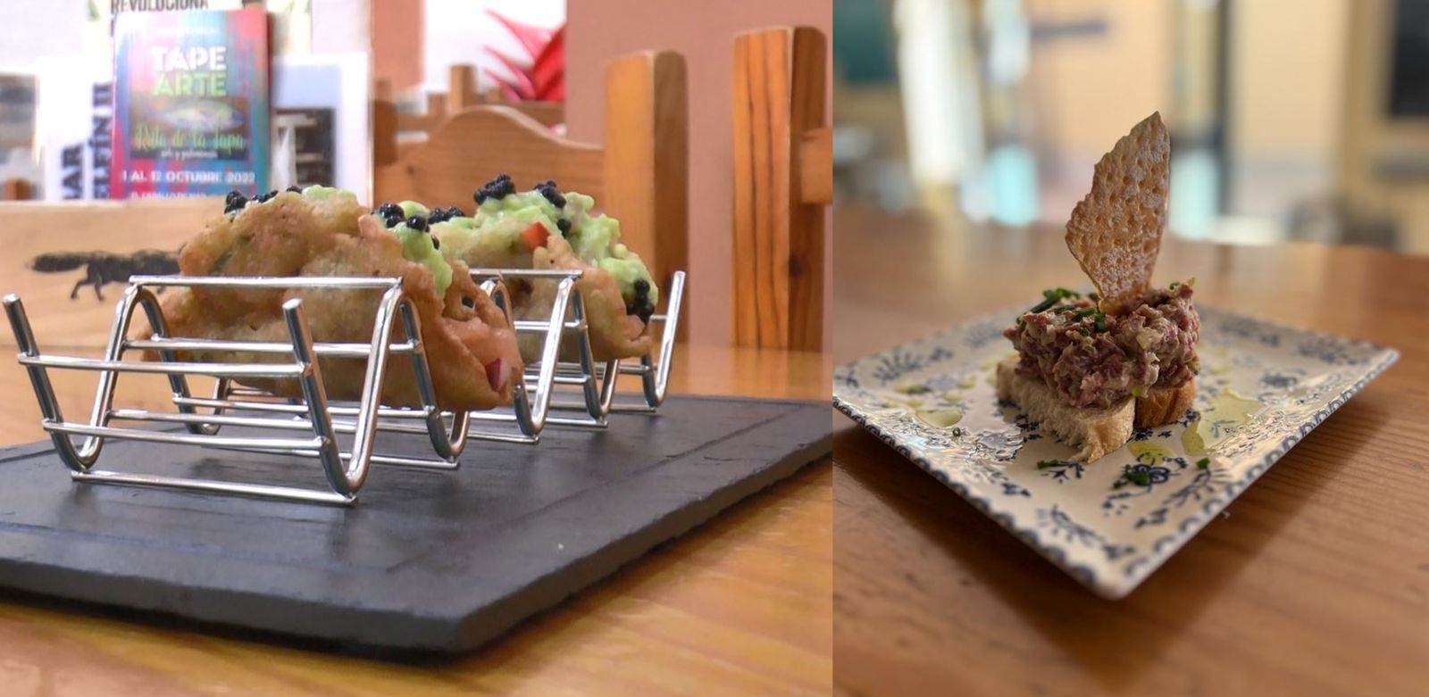 'Pamplinas de la Bahía' y 'Tartar de Salchichón', ganadores de Tapearte