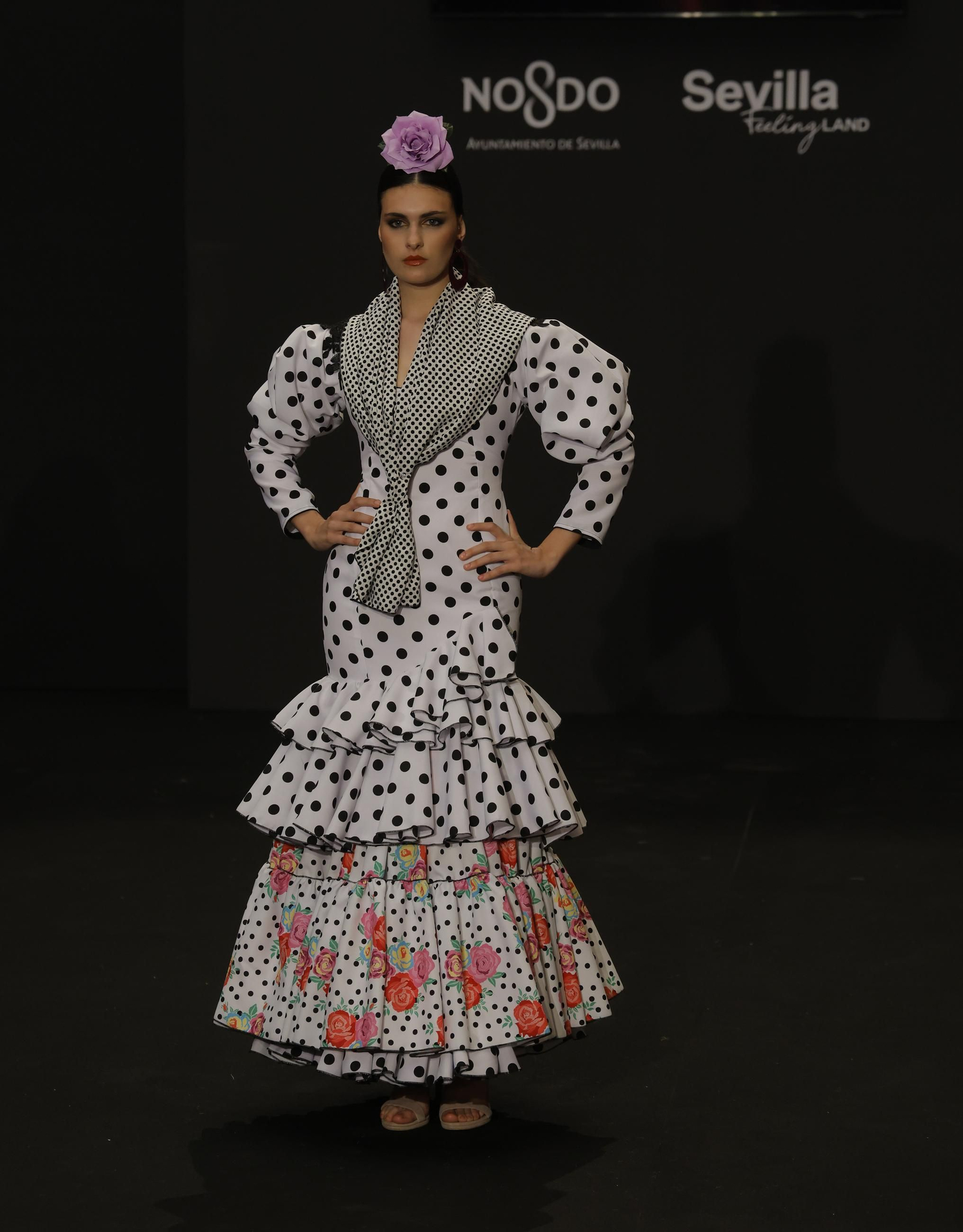 Emprende Lunares, el desfile de moda flamenca de Córdoba A Tu Vera, que anticipa la Feria de Abril: todas las fotos.