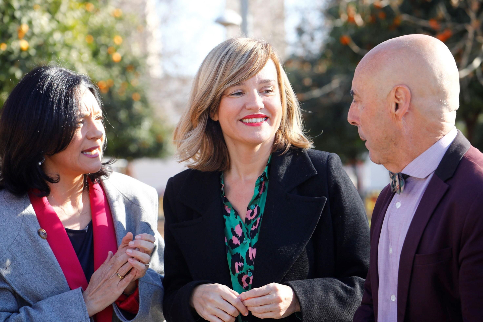La visita a Córdoba de la ministra de Educación, Pilar Alegría, en imágenes