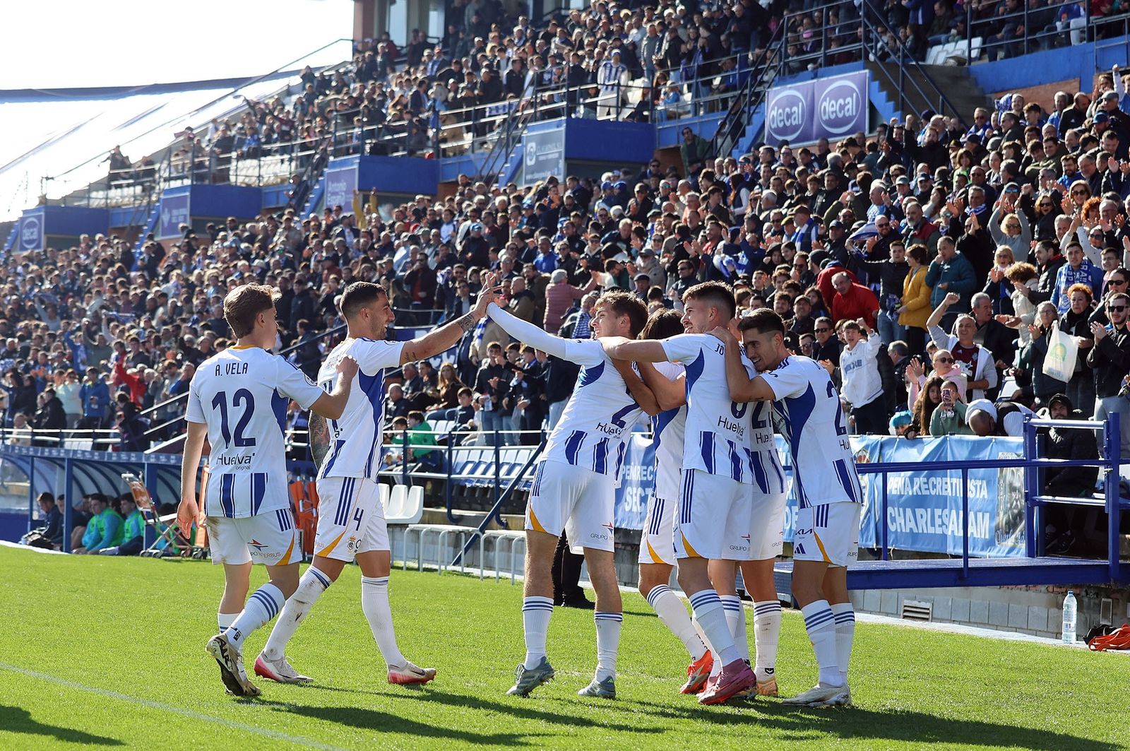 Manita del Recreativo al Estepona (5-0)