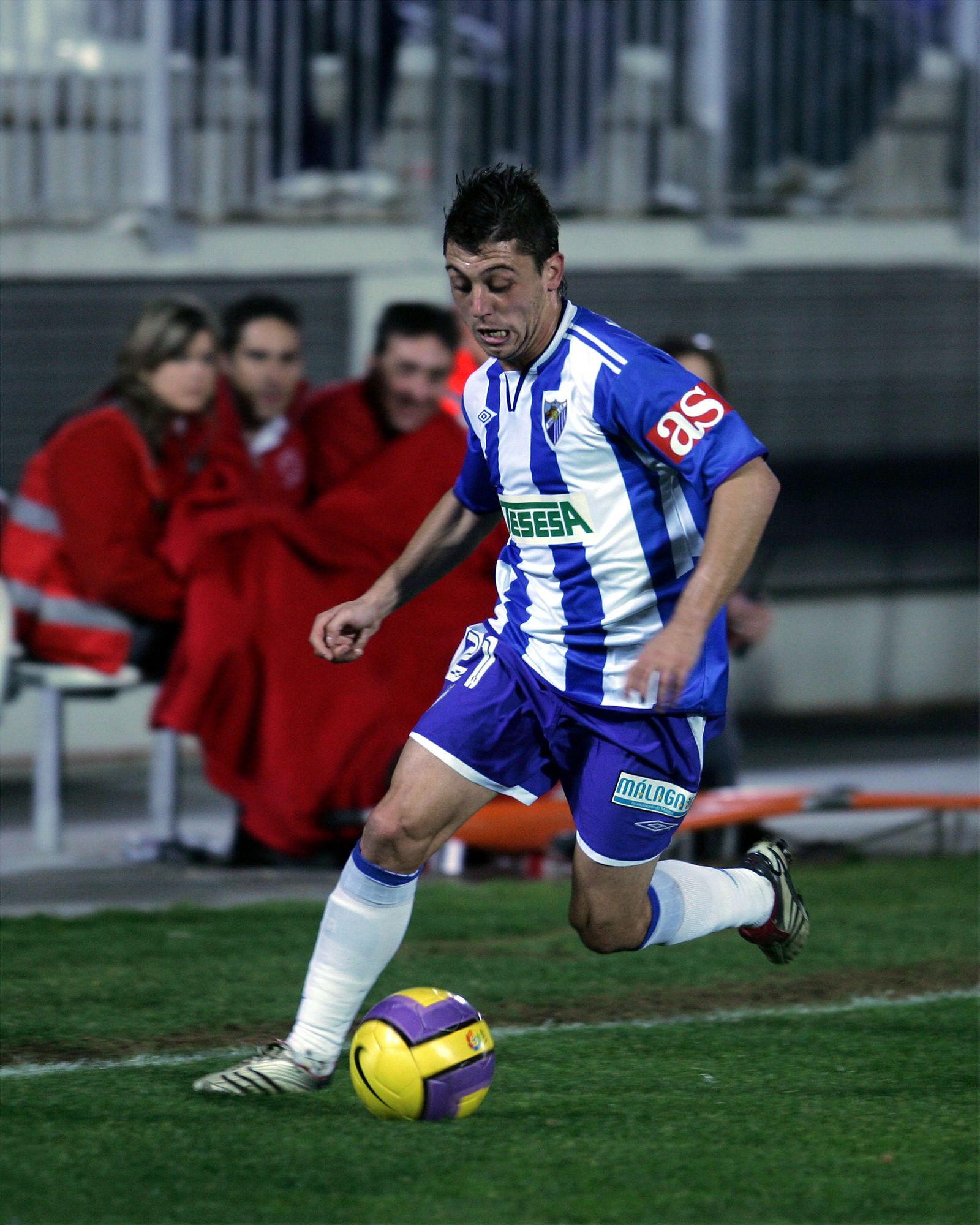 Las fotos de Jonatan Valle con el Málaga CF