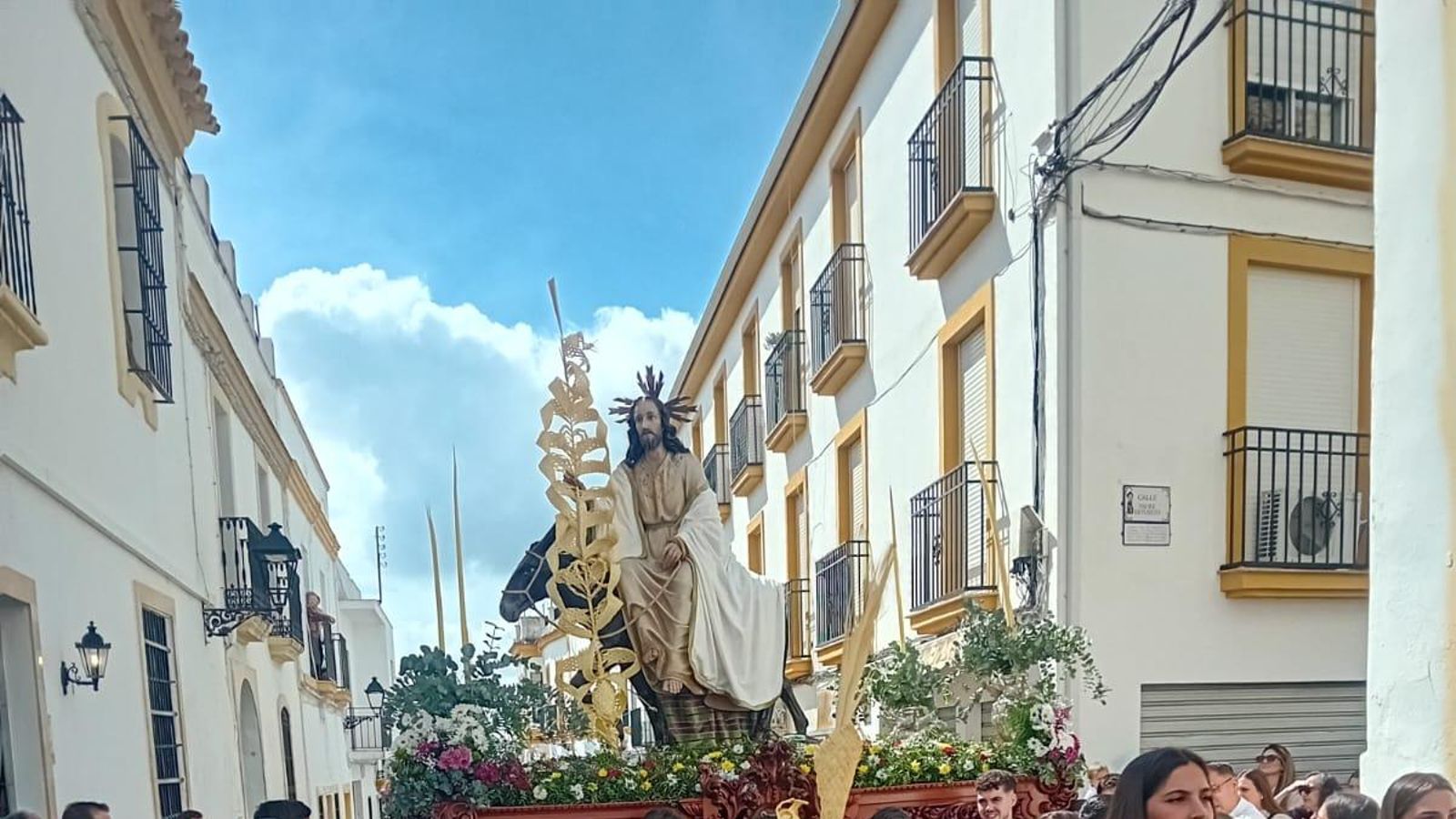 La Borriquita de Almodóvar del Río.