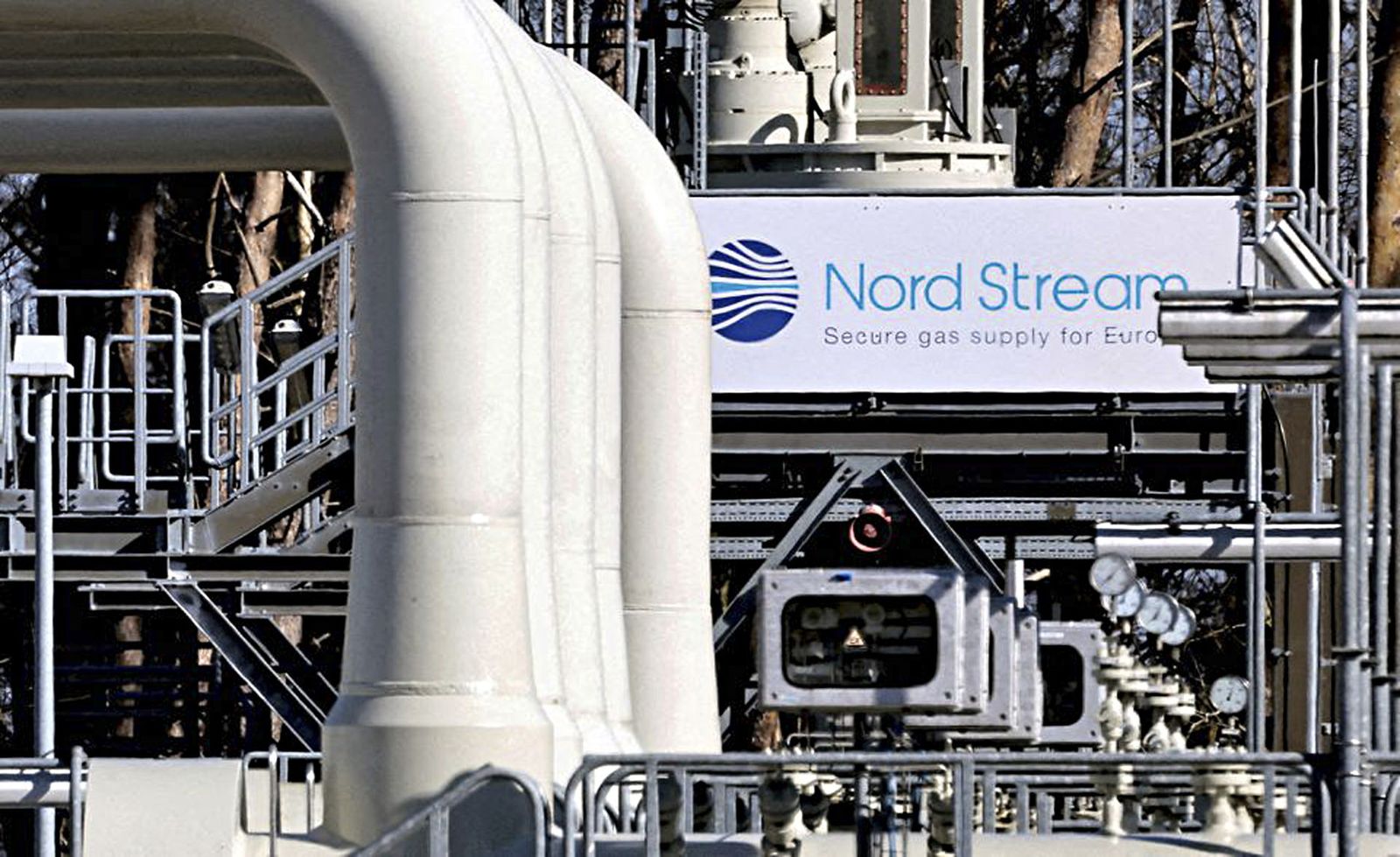 Vista general del gaseoducto Nord Stream 1.