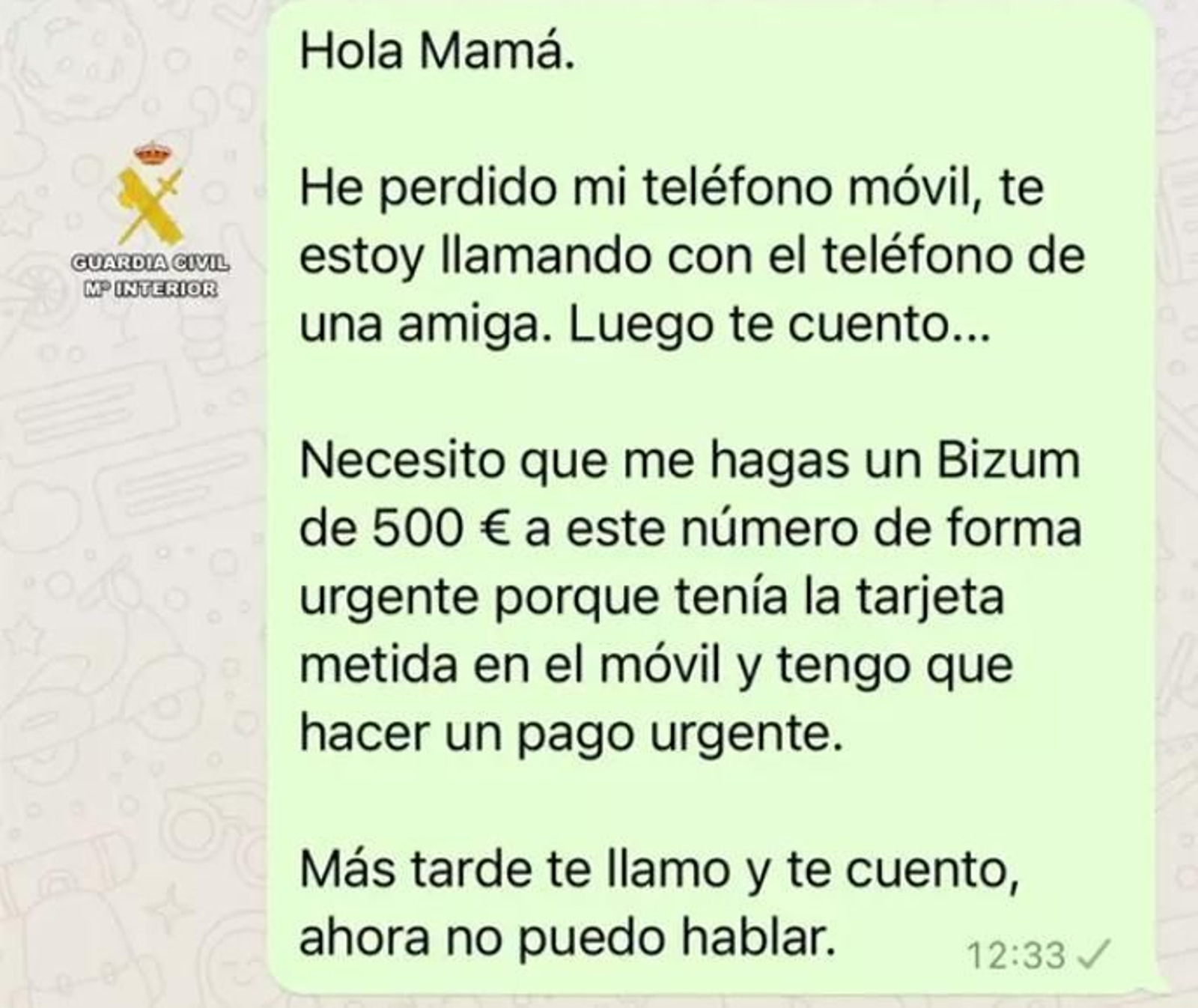 La estafa del 'familiar en apuros' en WhatsApp