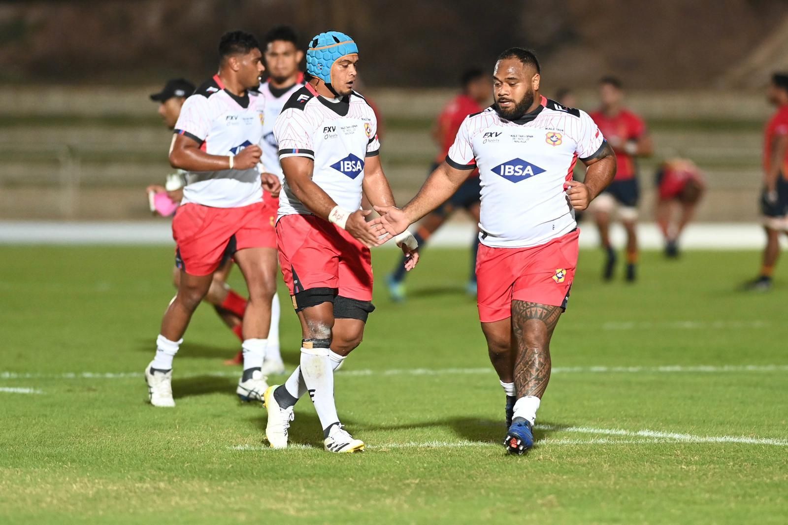 Las fotos del España-Tonga de rugby en Málaga