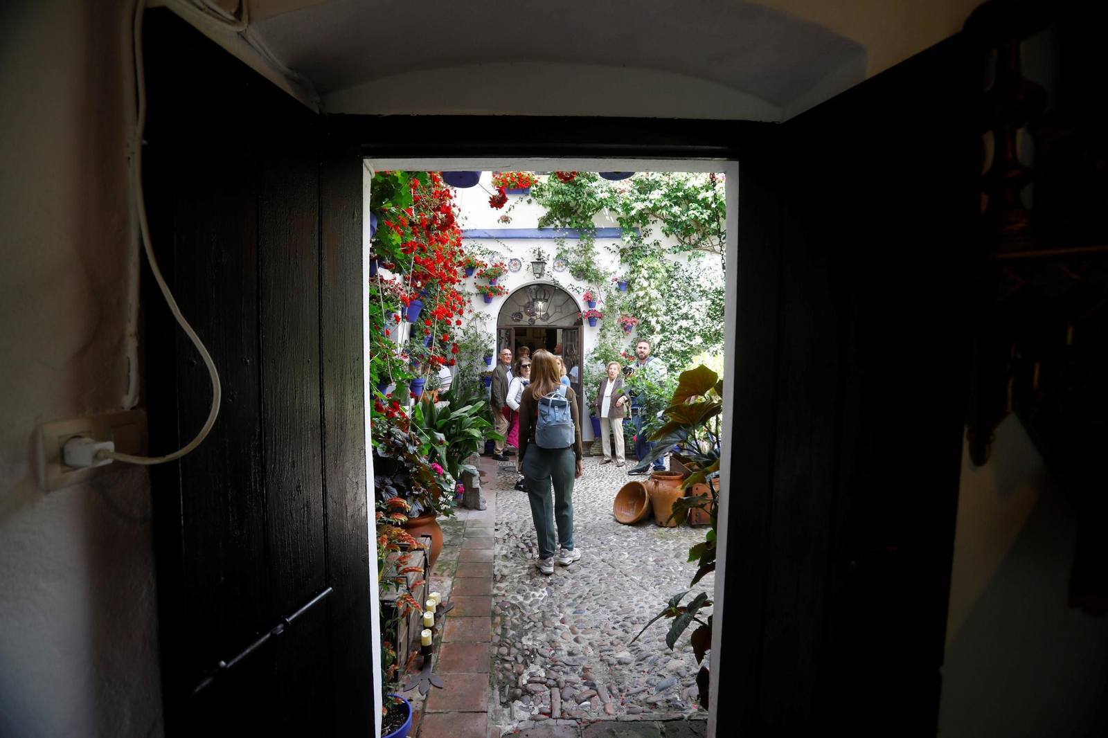 Patio de la iglesia del Juramento.
