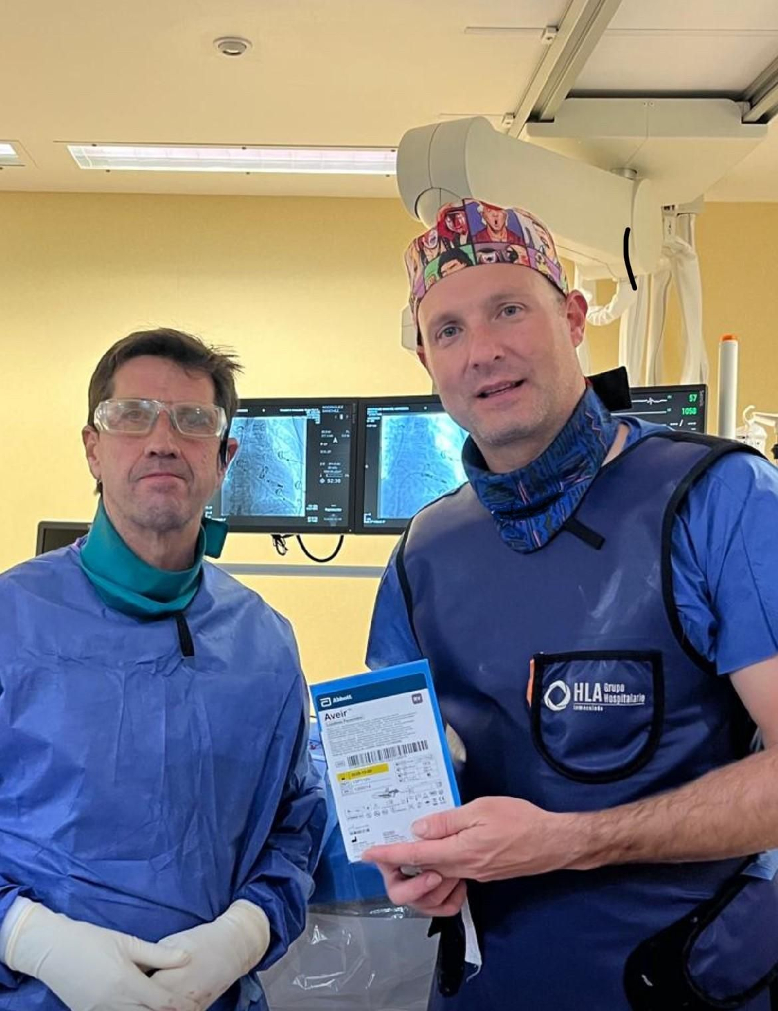 Los doctores Álvarez y Molina, especialistas en Electrofisiología y Arritmias