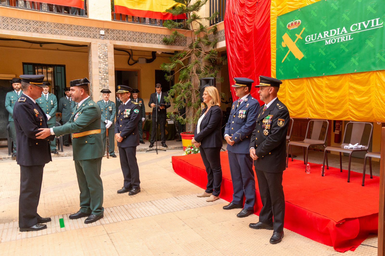 Así ha sido la celebración de la Patrona de la Guardia Civil en Motril