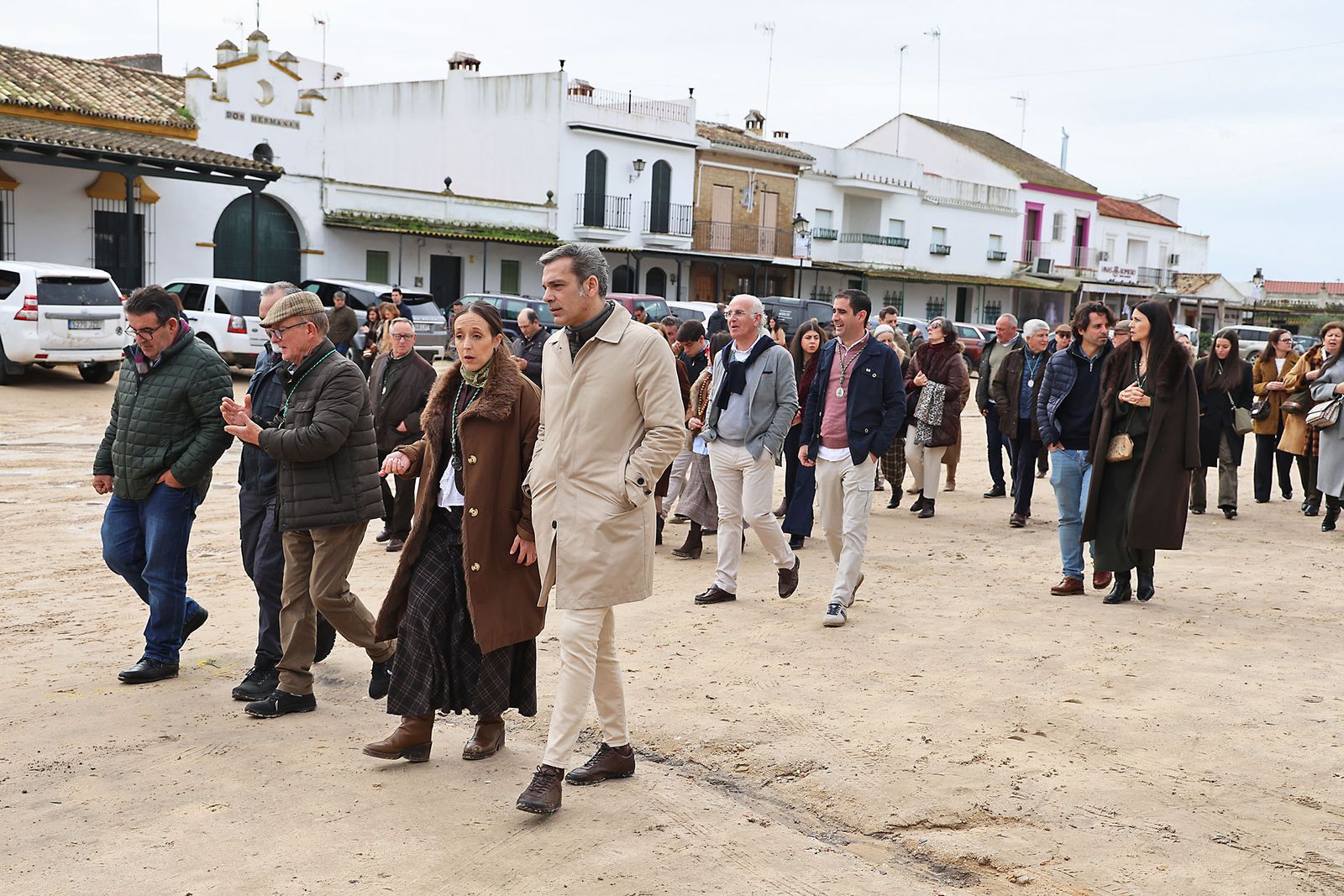 Las fotografías del ambiente en El Rocío con las peregrinaciones de las hermandades filiales