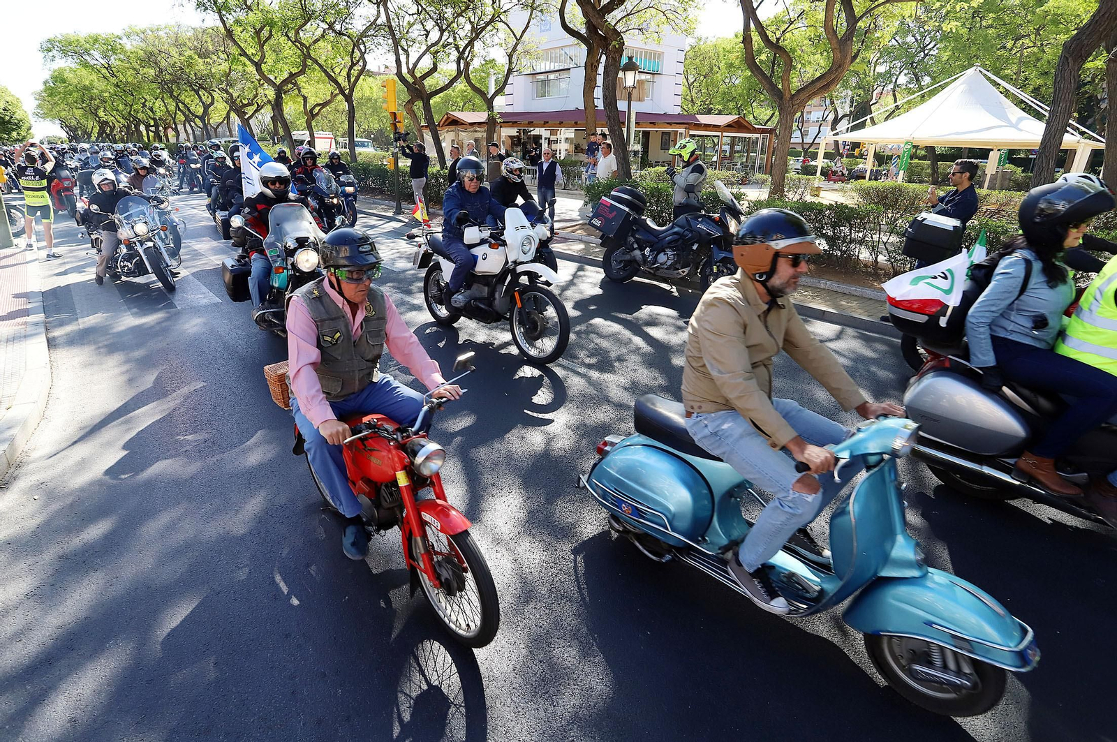 Imágenes de la III Ruta Moto-Solidaria organizada por CSIF