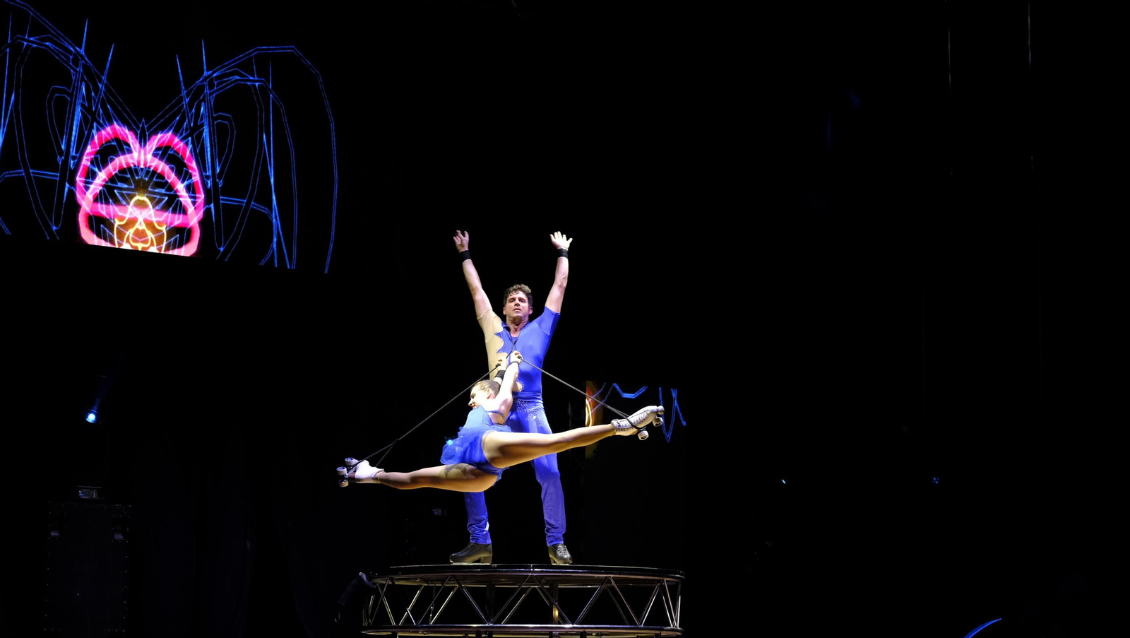 Imágenes del espectáculo 'The Talent' en la Gala XV Aniversario Diario de Almería