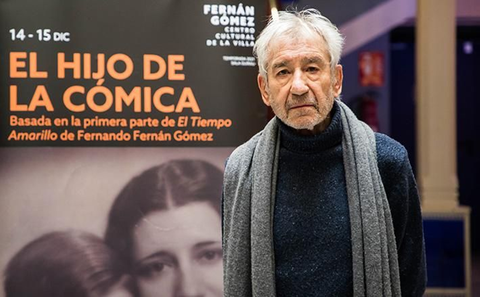 José Sacristán presenta 'El hijo de la cómica'