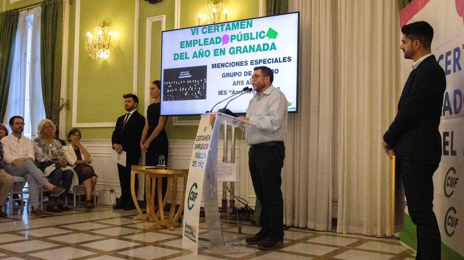 Las mejores imágenes del VI Certamen del Empleado Público del Año