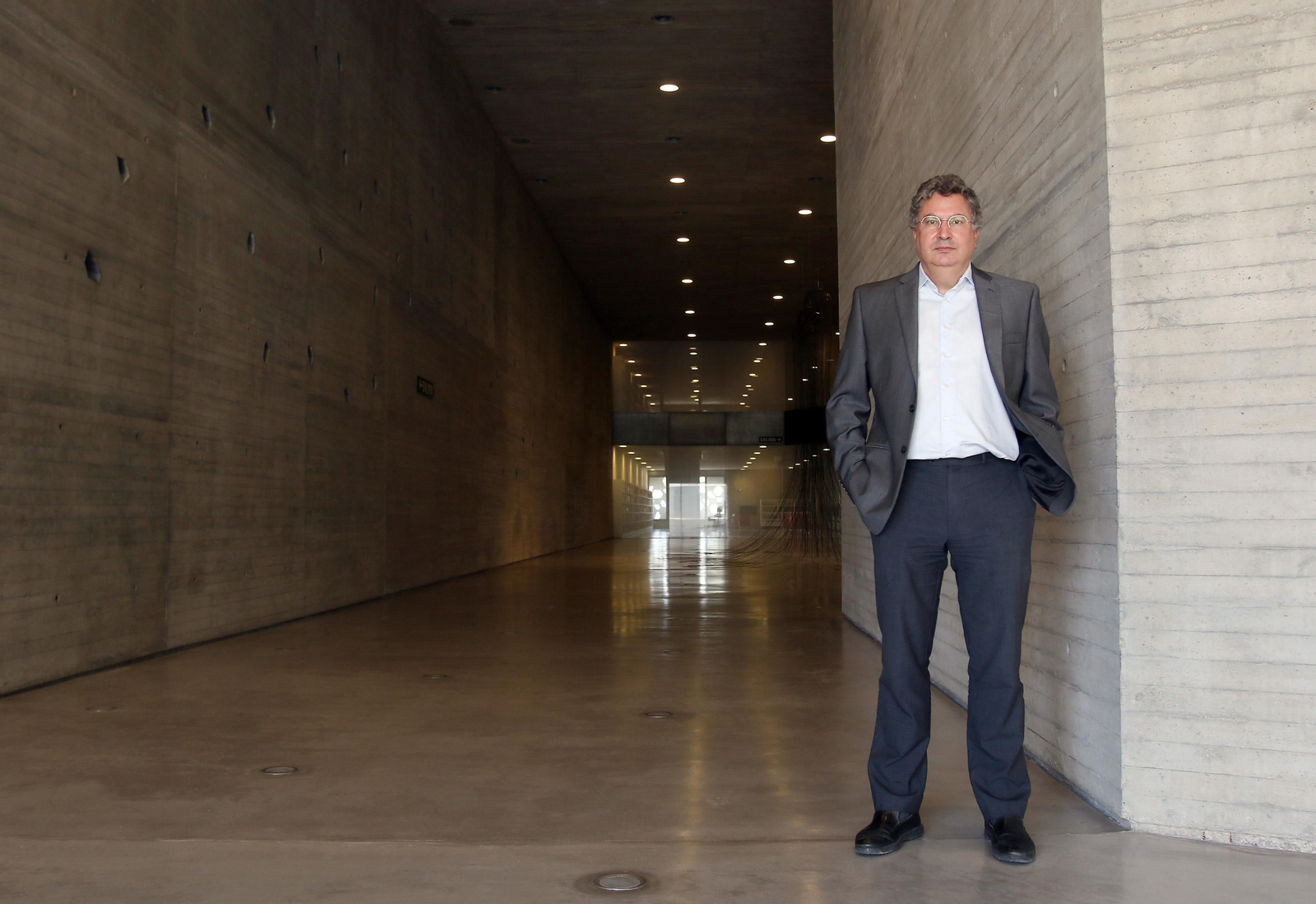 Álvaro Rodríguez Fominaya, en el C3A.