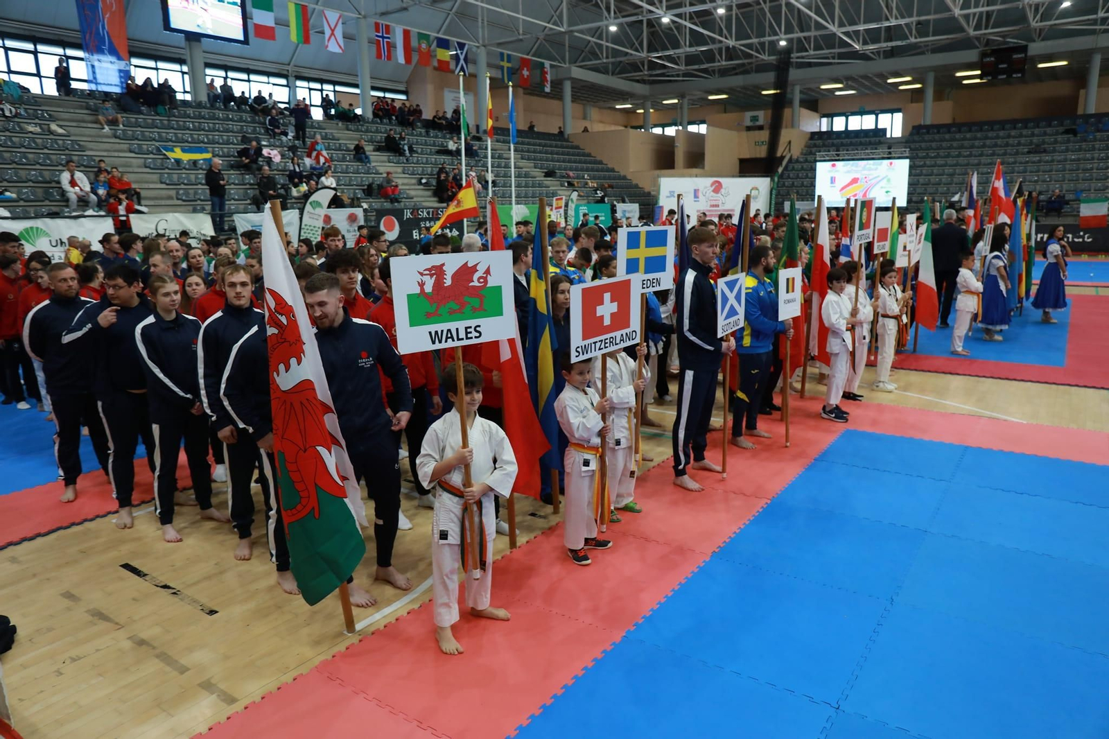 Campeonato de Europa de Karate-do Shotokan que se celebró en San Fernando en 2023
