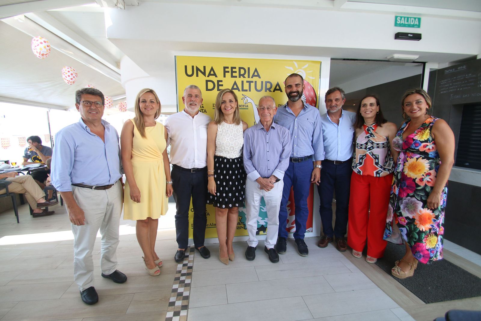 Las imágenes de la feria del mediodía del martes 20, en la Cuarta Planta. Feria de Almería 2019