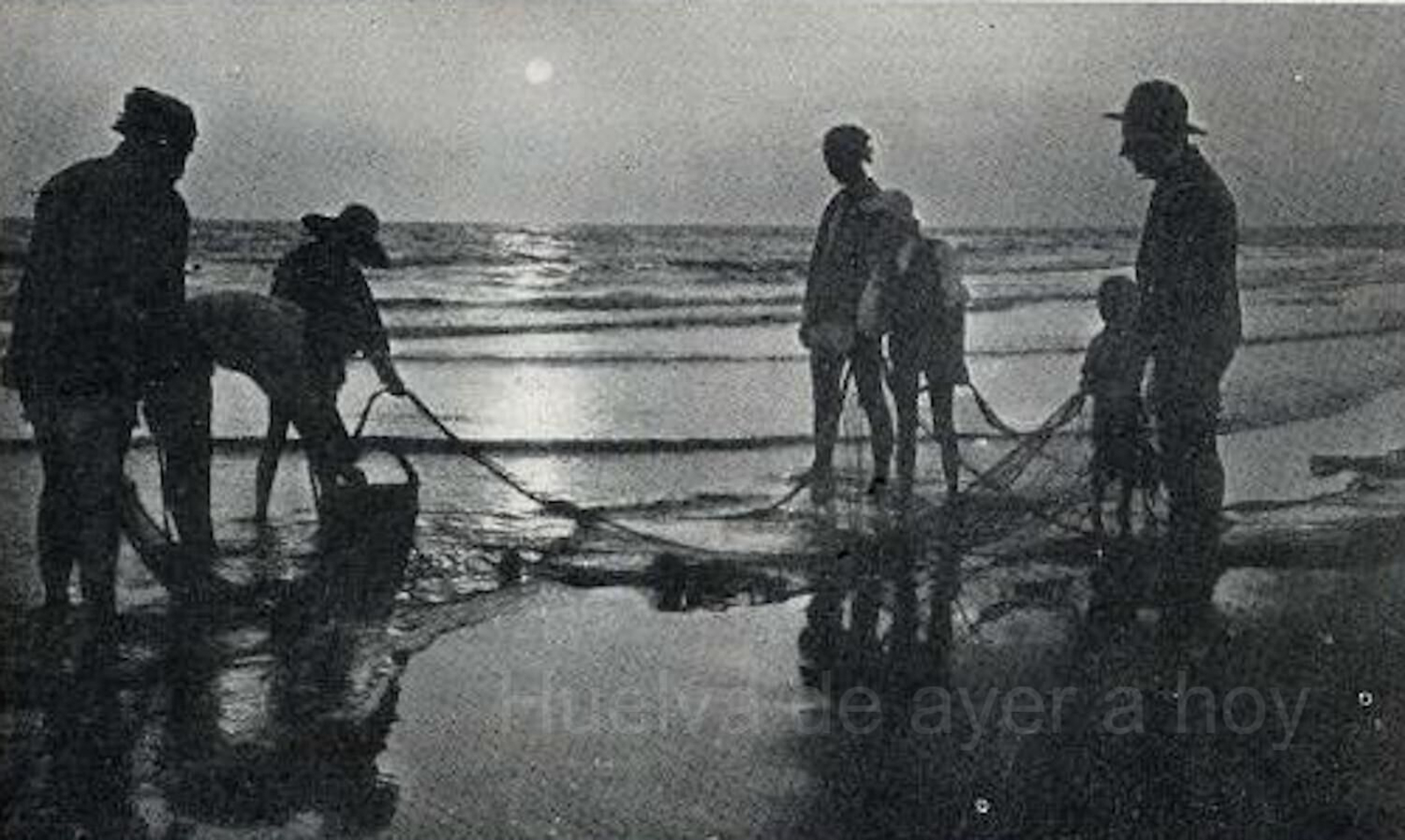 Sacando el copo, foto galardonada en la exposición hispano portuguesa.