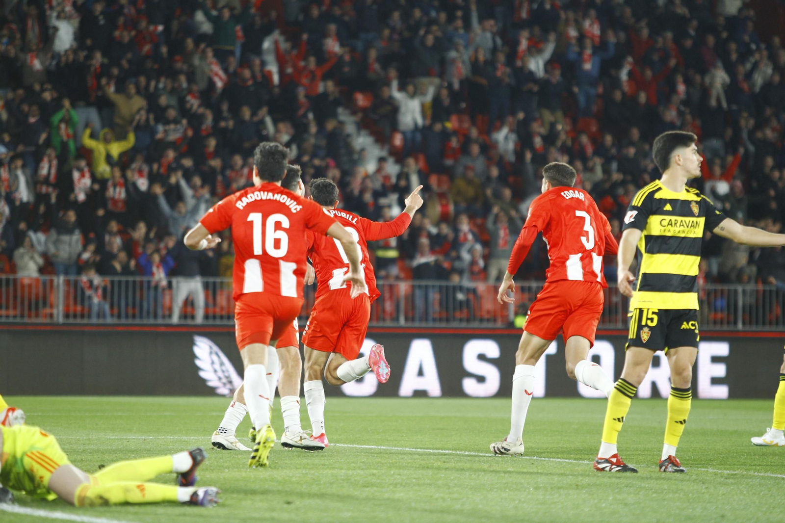 Las mejores imágenes del U.D. Almería  - Real Zaragoza