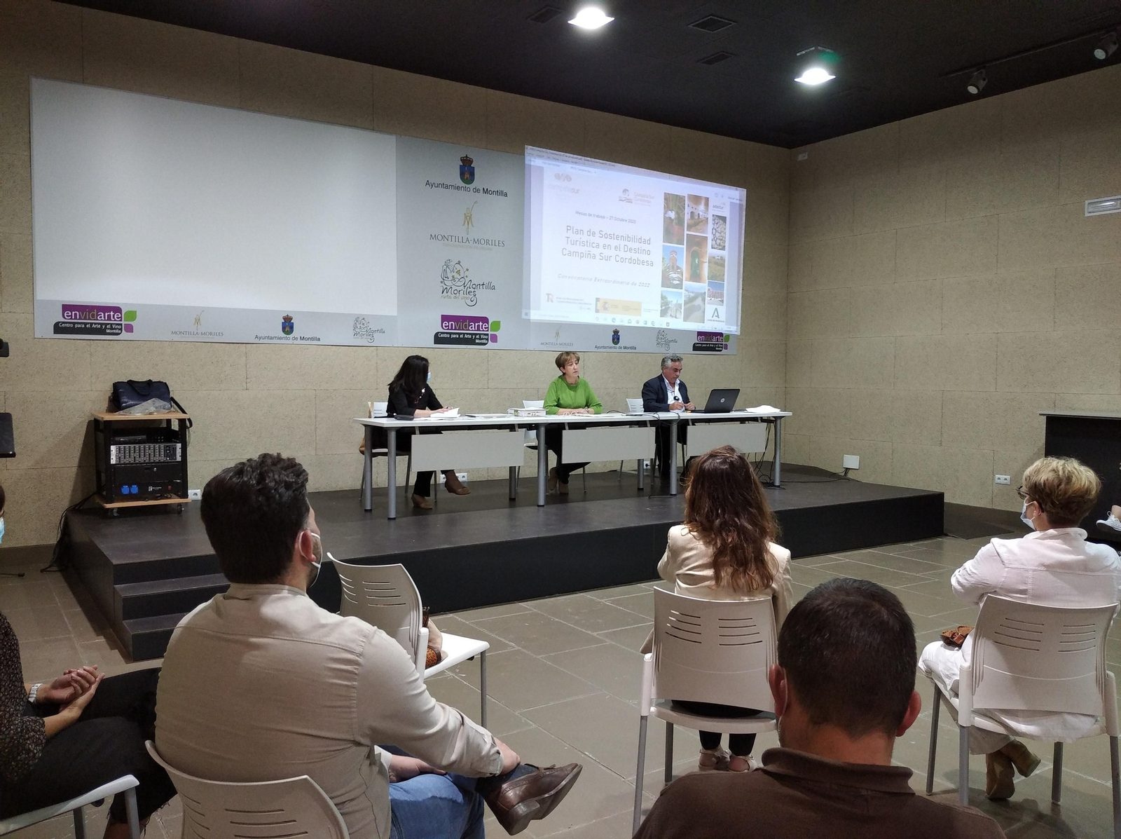 Un momento del encuentro celebrado en Montilla.