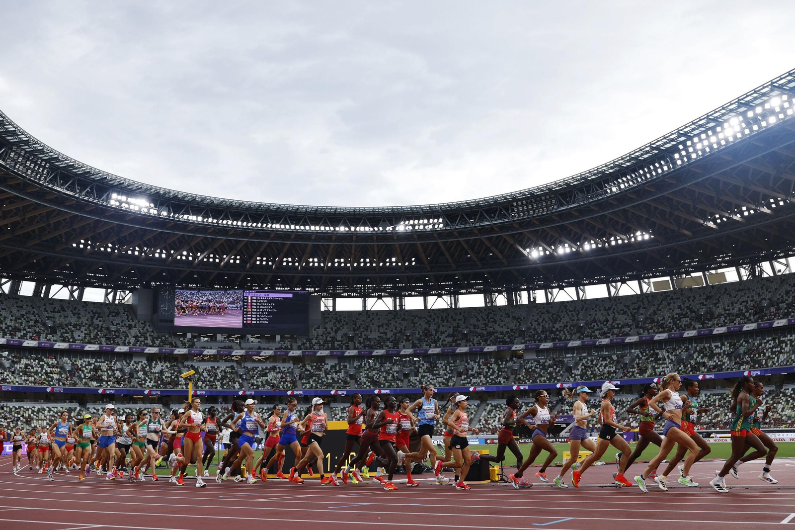 Las mejores imágenes del triunfo de Seville en 100 metros y del resto del Mundial de atletismo