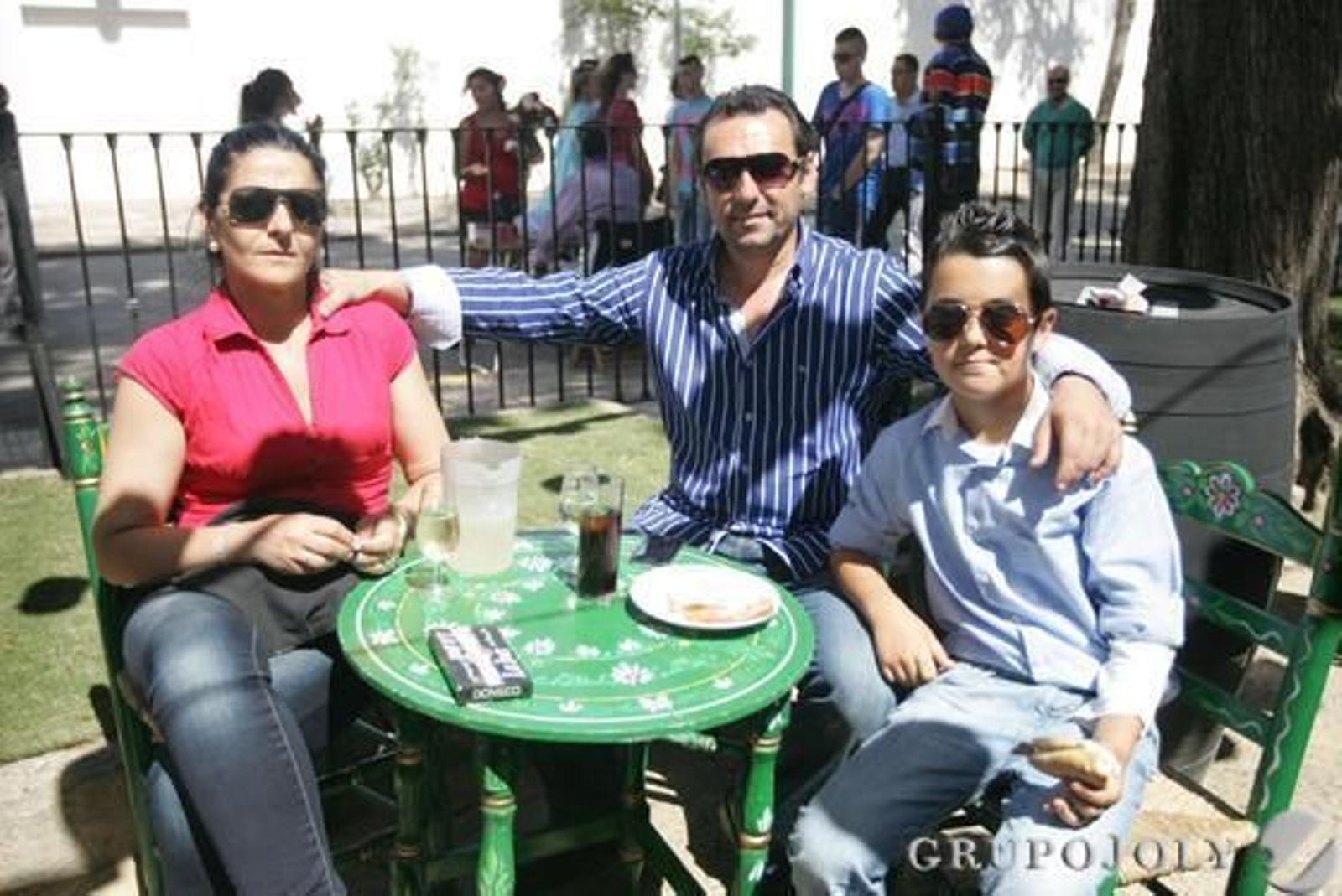 Los caballos y el buen ambiente en la recta final de la feria.

Foto: J.M. Quinones
