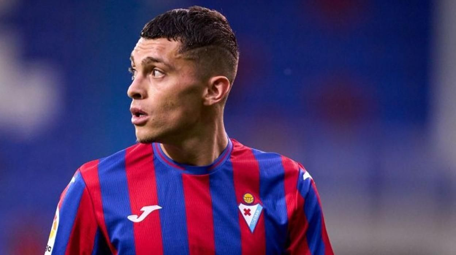 Yanis Rahmani, en Eibar.