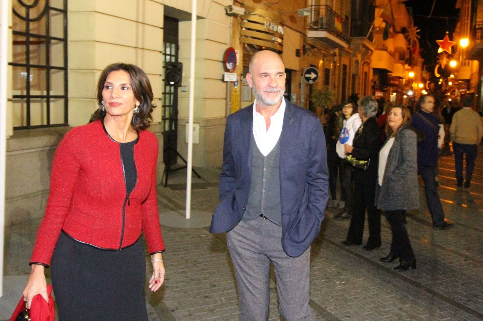 Imágenes de la entrega del premio Ciudad de Huelva a Darío Grandinetti.