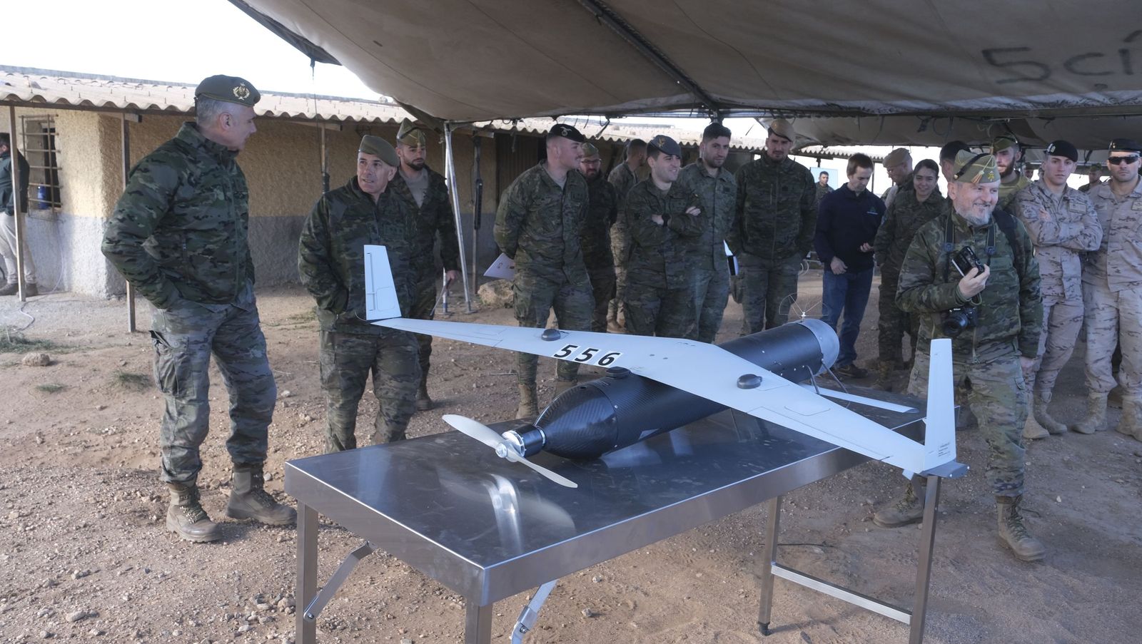 En imágenes: así entrena La Legión para combatir contra los drones