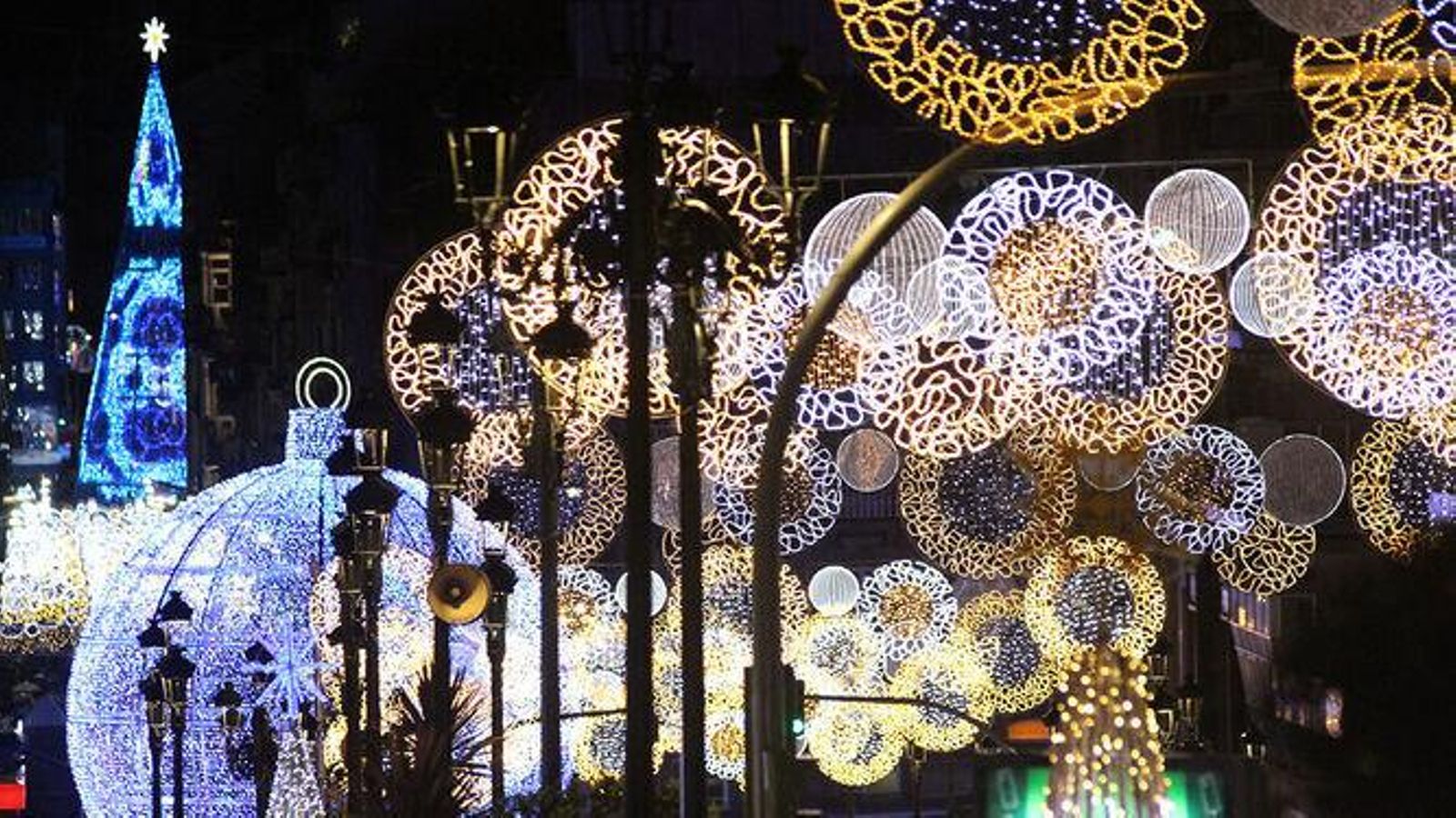 Alumbrado de Vigo en años anteriores