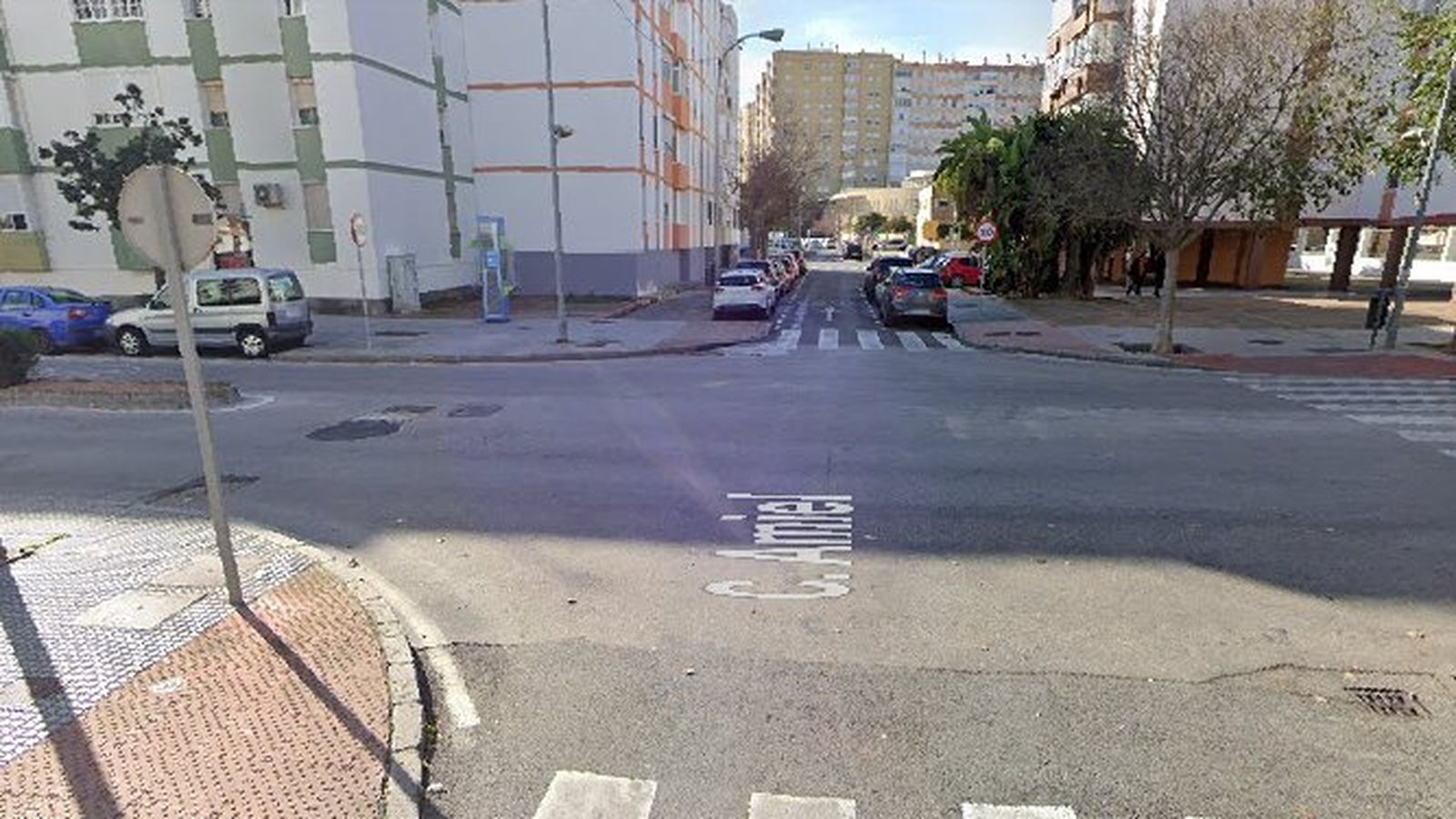 Lugar donde tuvo lugar el accidente.