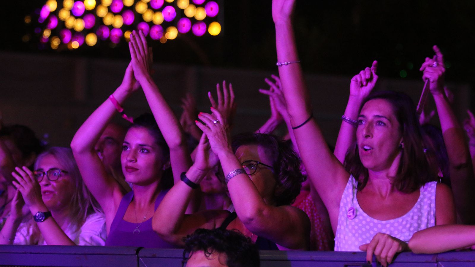 Las mujeres fueron las protagonistas de la noche.