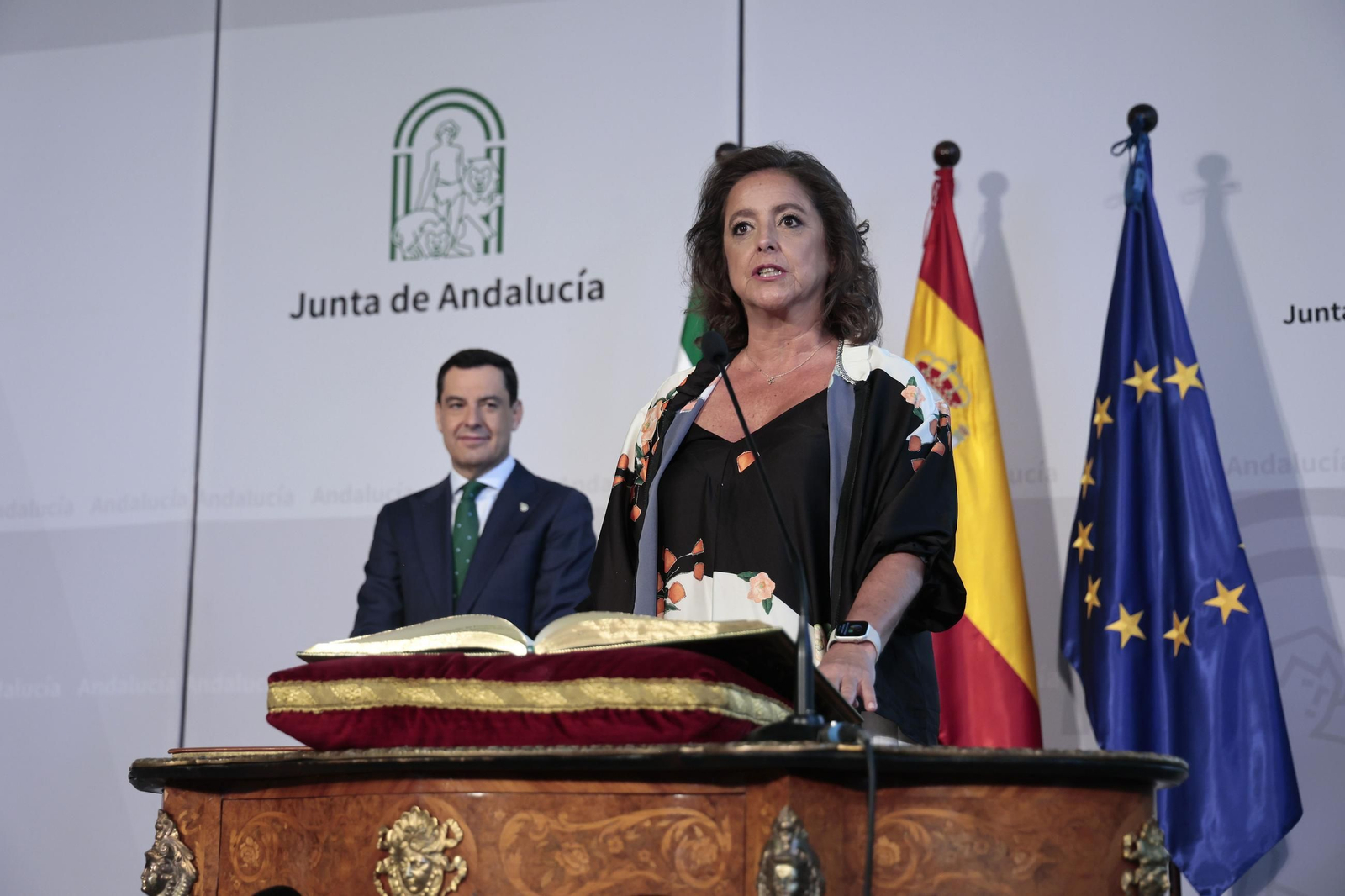 Las imágenes de la toma de posesión del nuevo Consejo de Gobierno de Andalucía