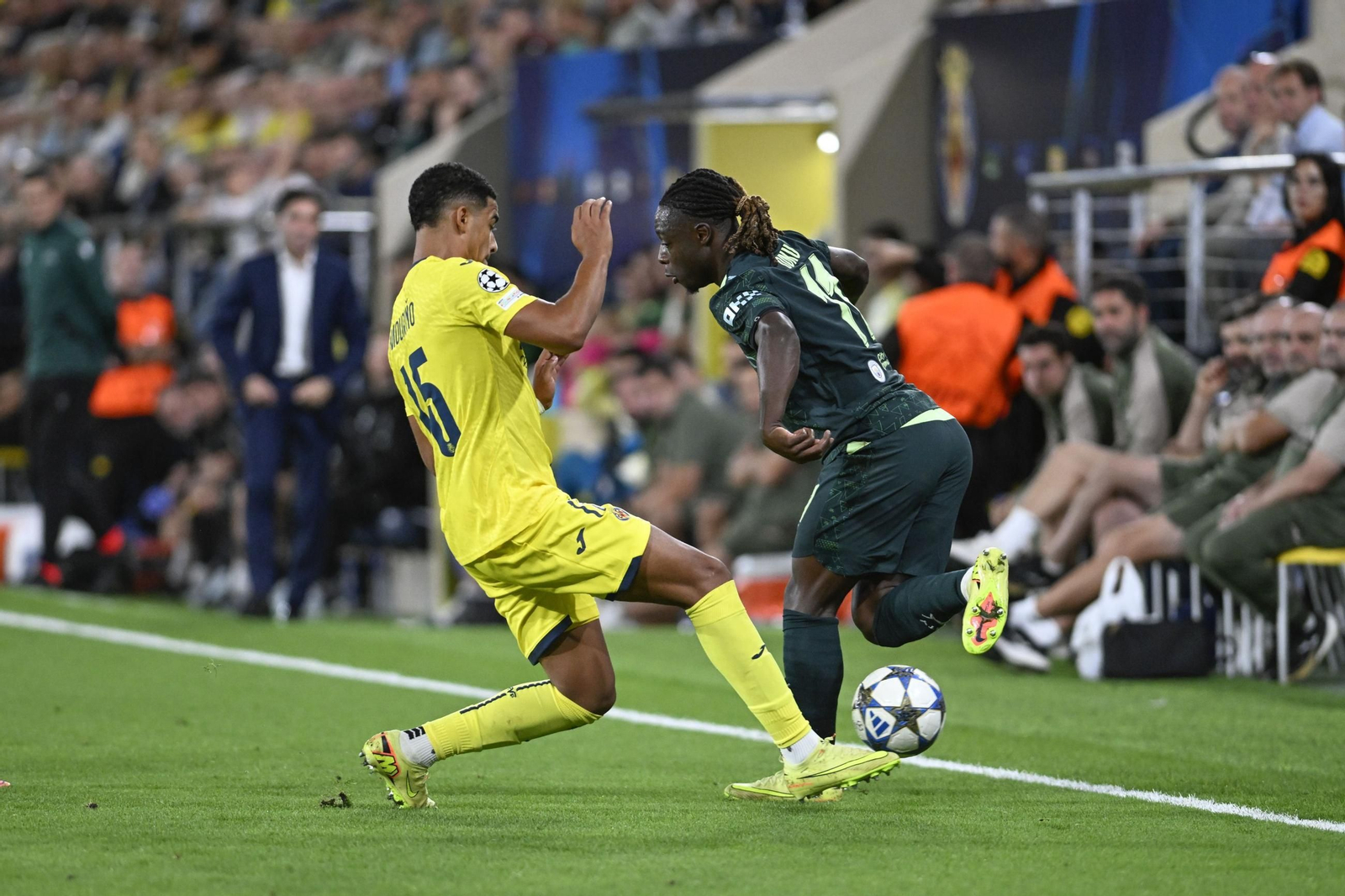 Las fotos del Villarreal-Manchester City