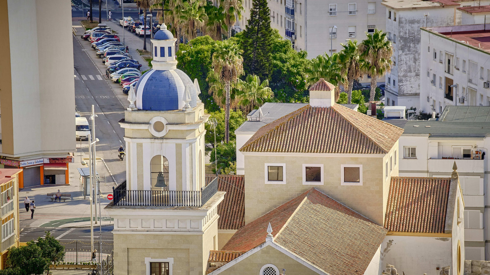 Vista desde la azotea del edificio Vistahermosa.
