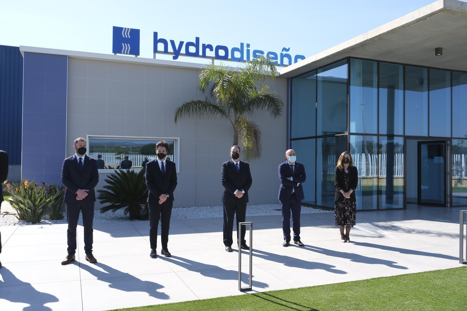 Bendición de las instalaciones de Hydrodiseño, en Huércal Overa (Almería)