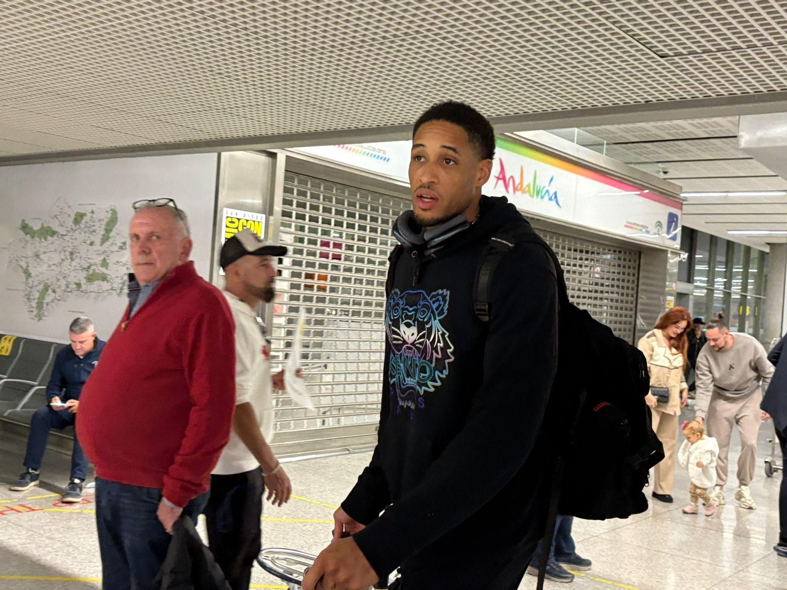 Augustine Rubit, primeras fotos en Málaga