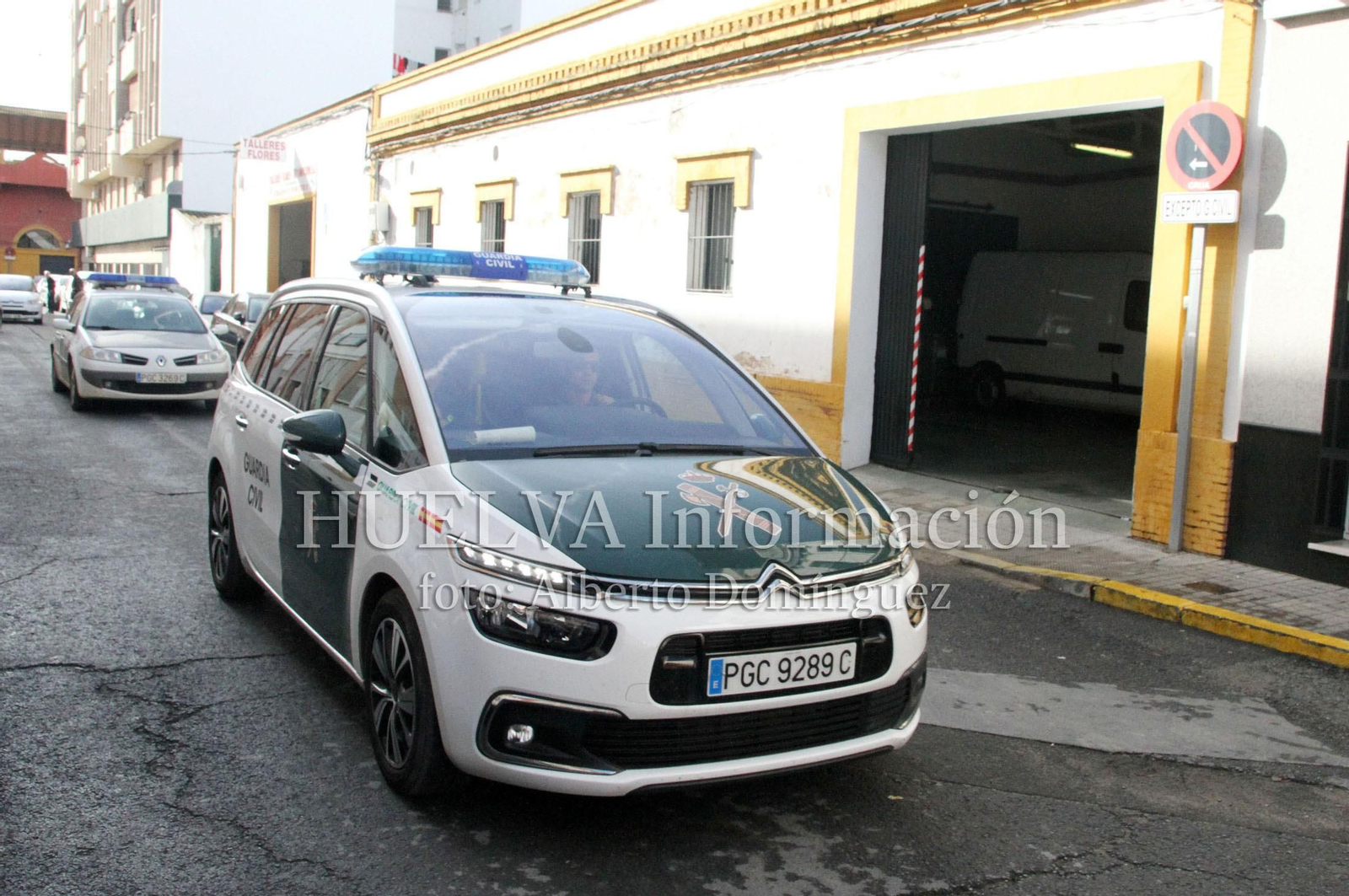 Bernardo Montoya, asesino de Laura Luelmo, en su salida de la Comandancia, en imágenes