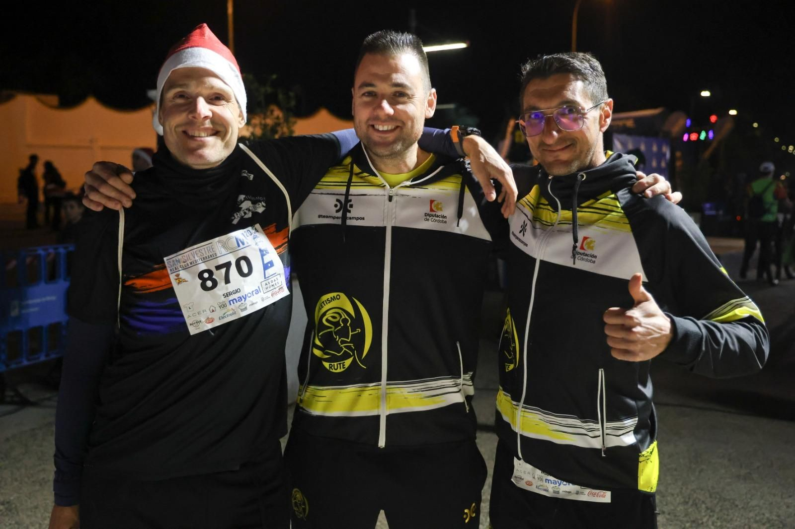 Las fotos de la San Silvestre del Real Club Mediterráneo en Málaga