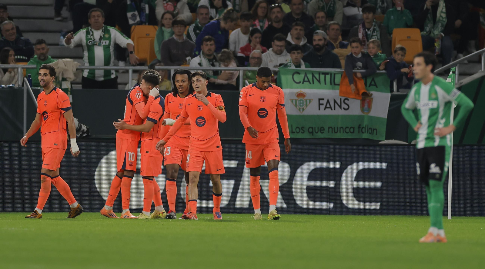 Las fotos del Betis - Barcelona