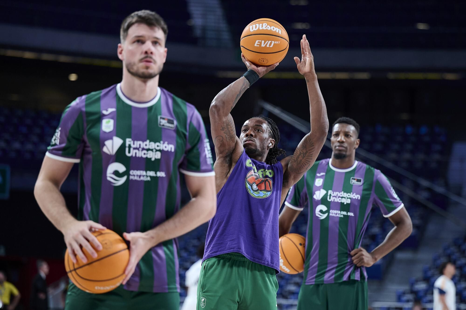 El Real Madrid-Unicaja en fotos