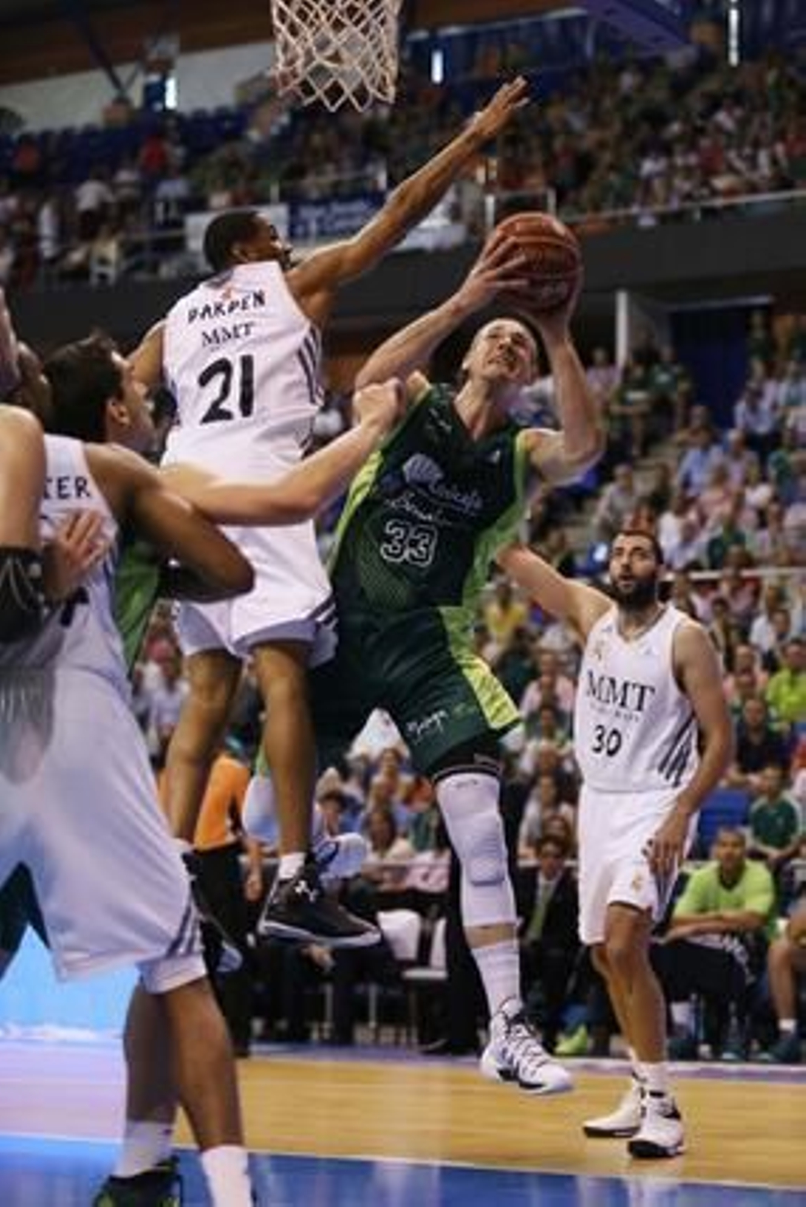 Las imágenes del Unicaja-Real Madrid