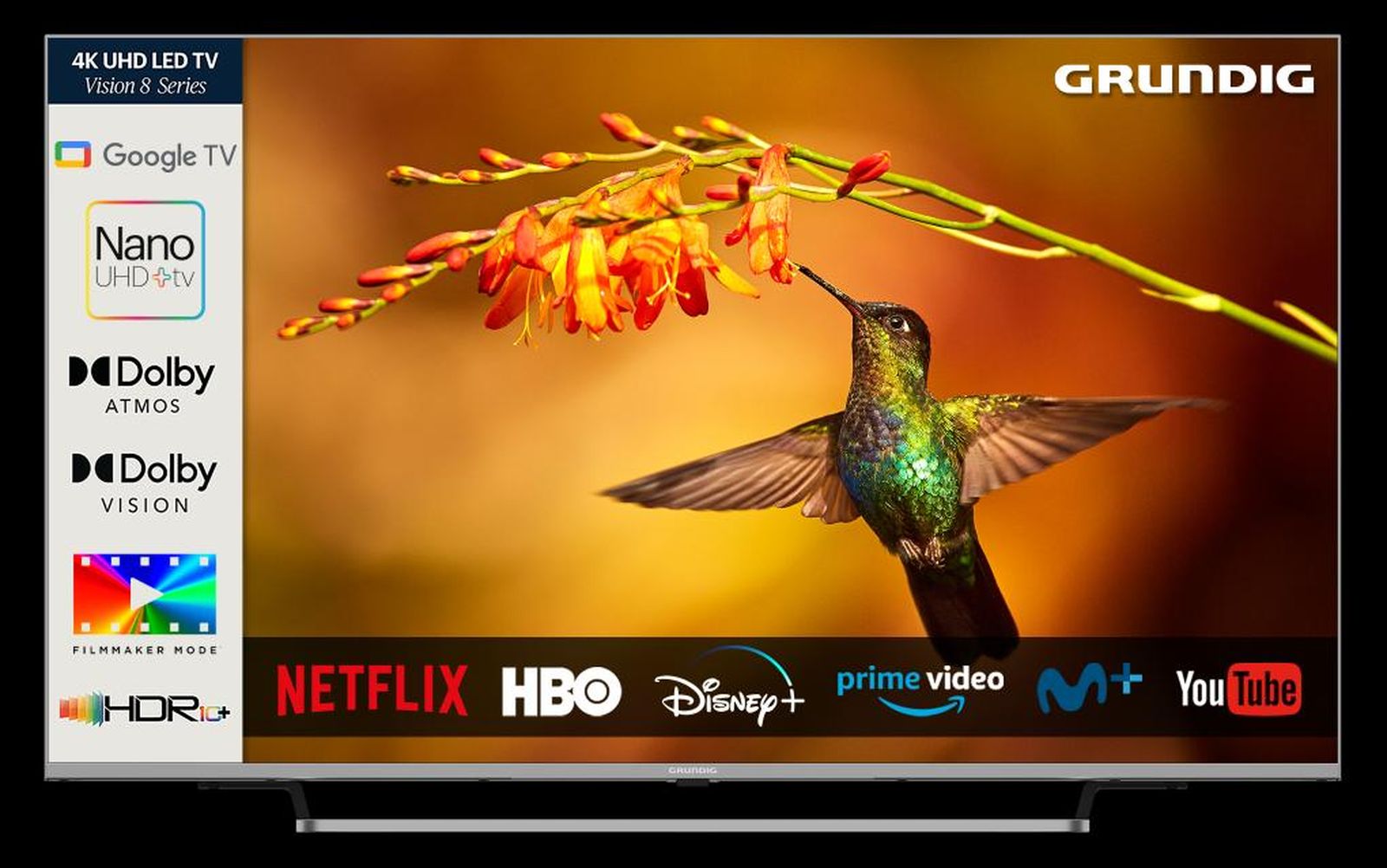 Grundig lanza su nueva gama de televisores Google TV