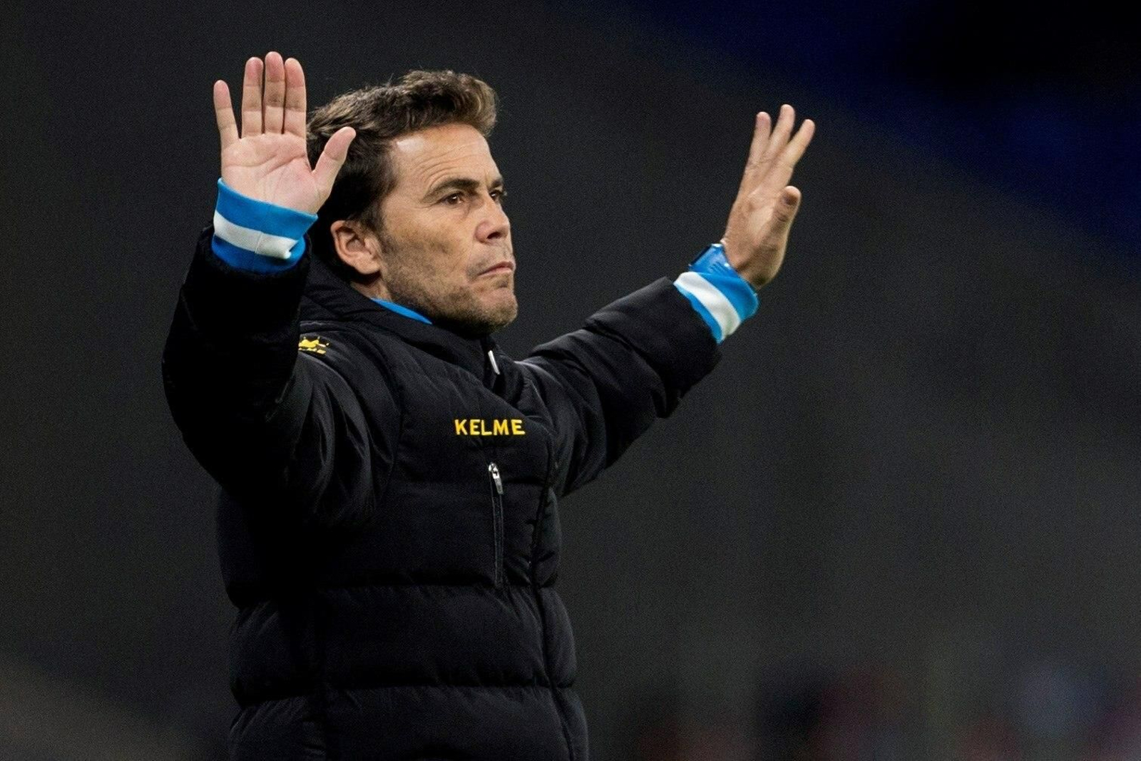 Rubi, en un partido del Espanyol.