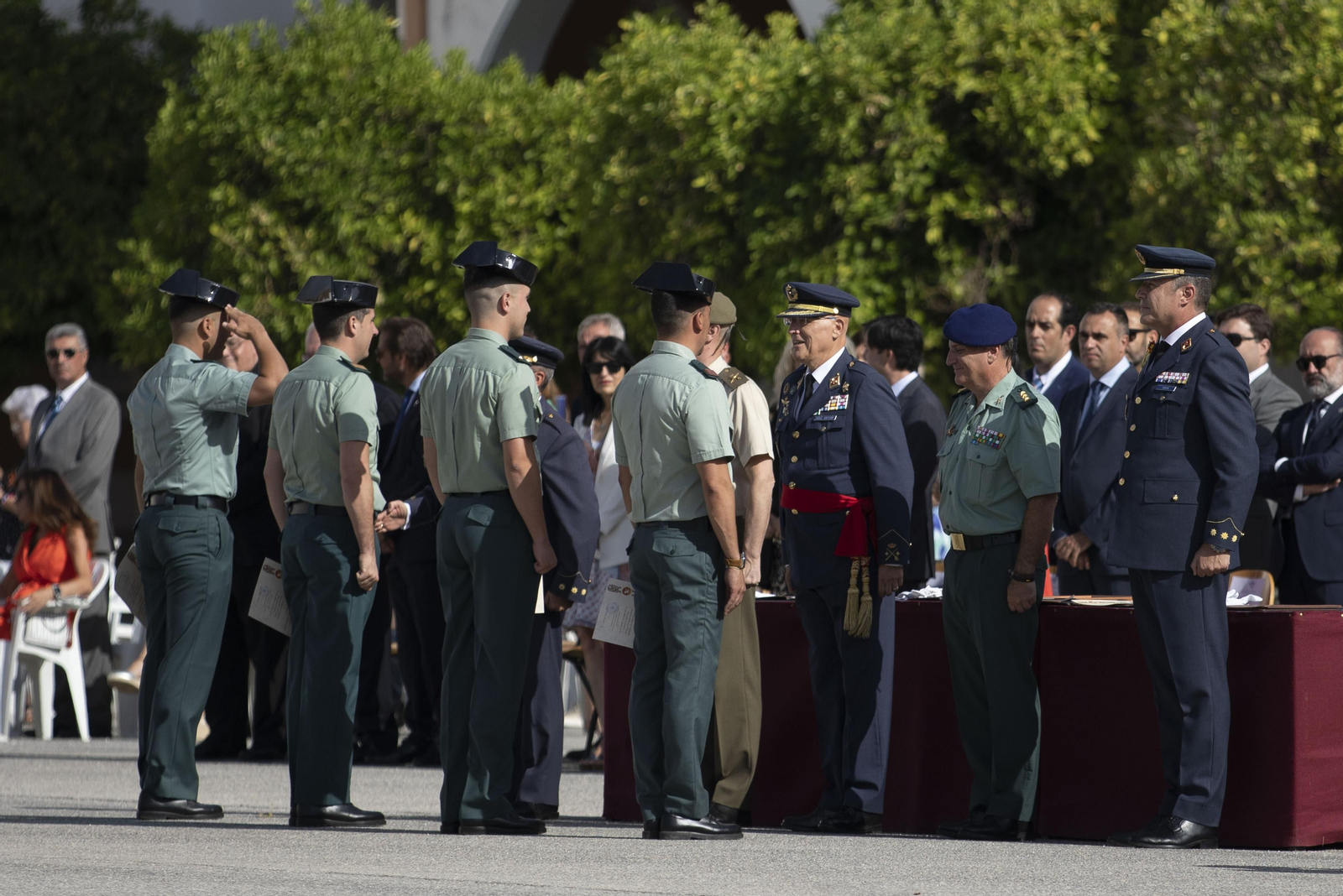 Así ha sido la toma de posesión como jefe de la Base Aérea de Armilla del coronel Miguel Durán Gálvez