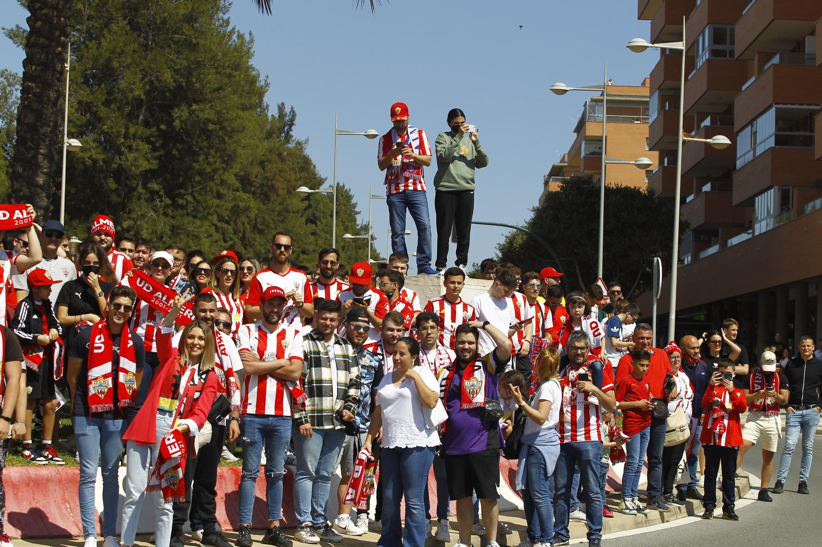 Imágenes del partido U.D. Almería-S.D. Amorebieta
