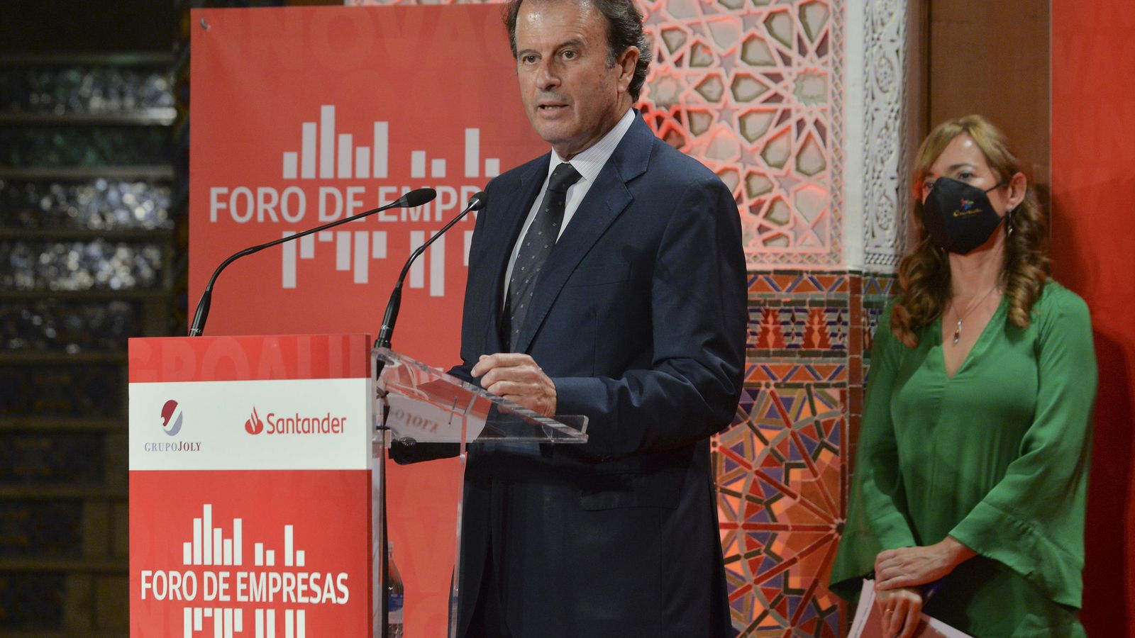Ignacio Osborne, durante su intervención