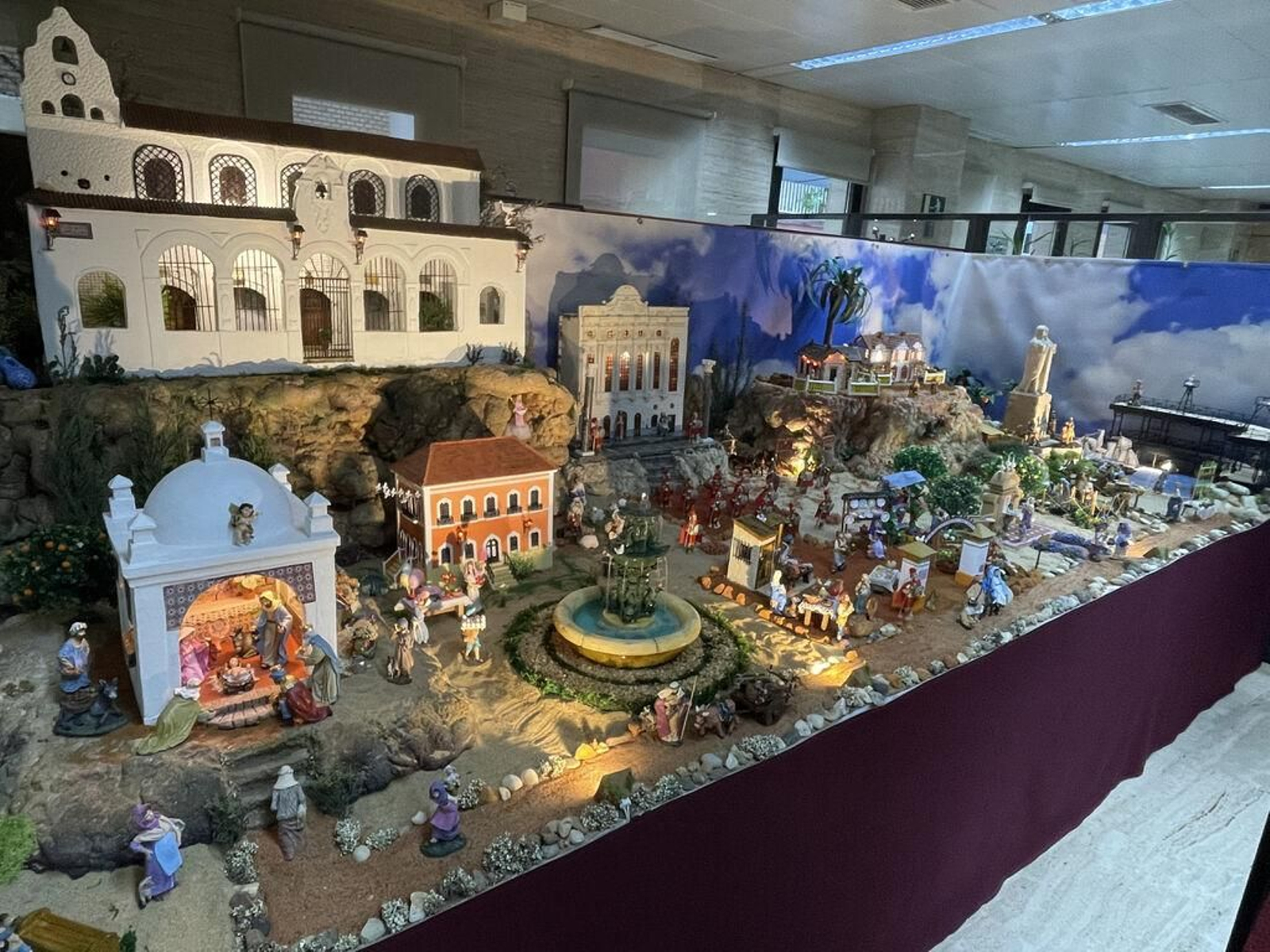 Belén del Edificio de la Seguridad Social