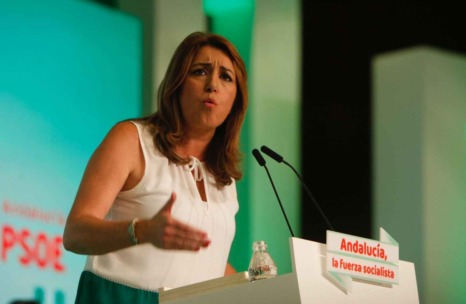 La clausura del Congreso del PSOE-A