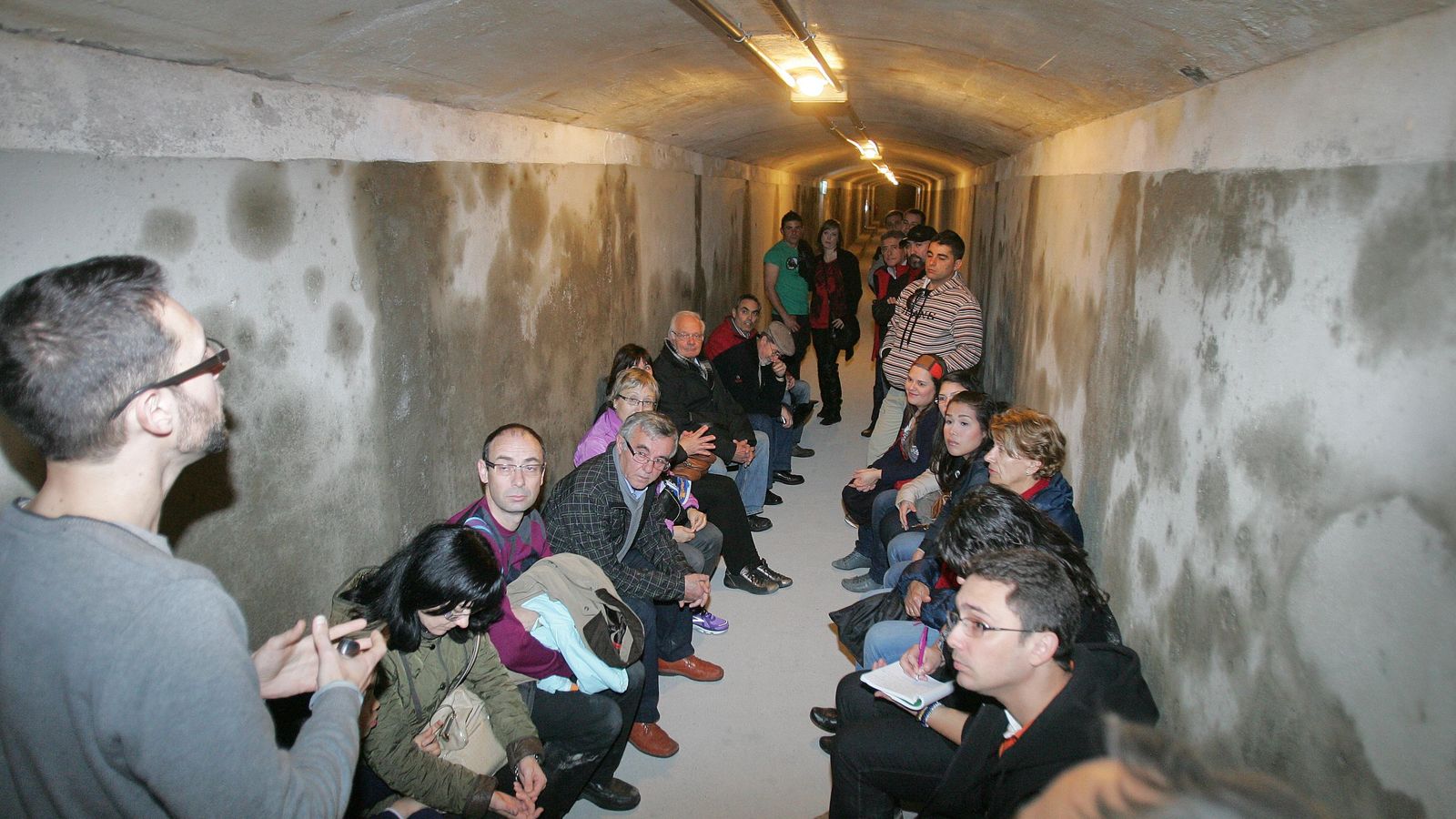 Los Refugios de la Guerra Civil reciben cientos de visitas cada año.